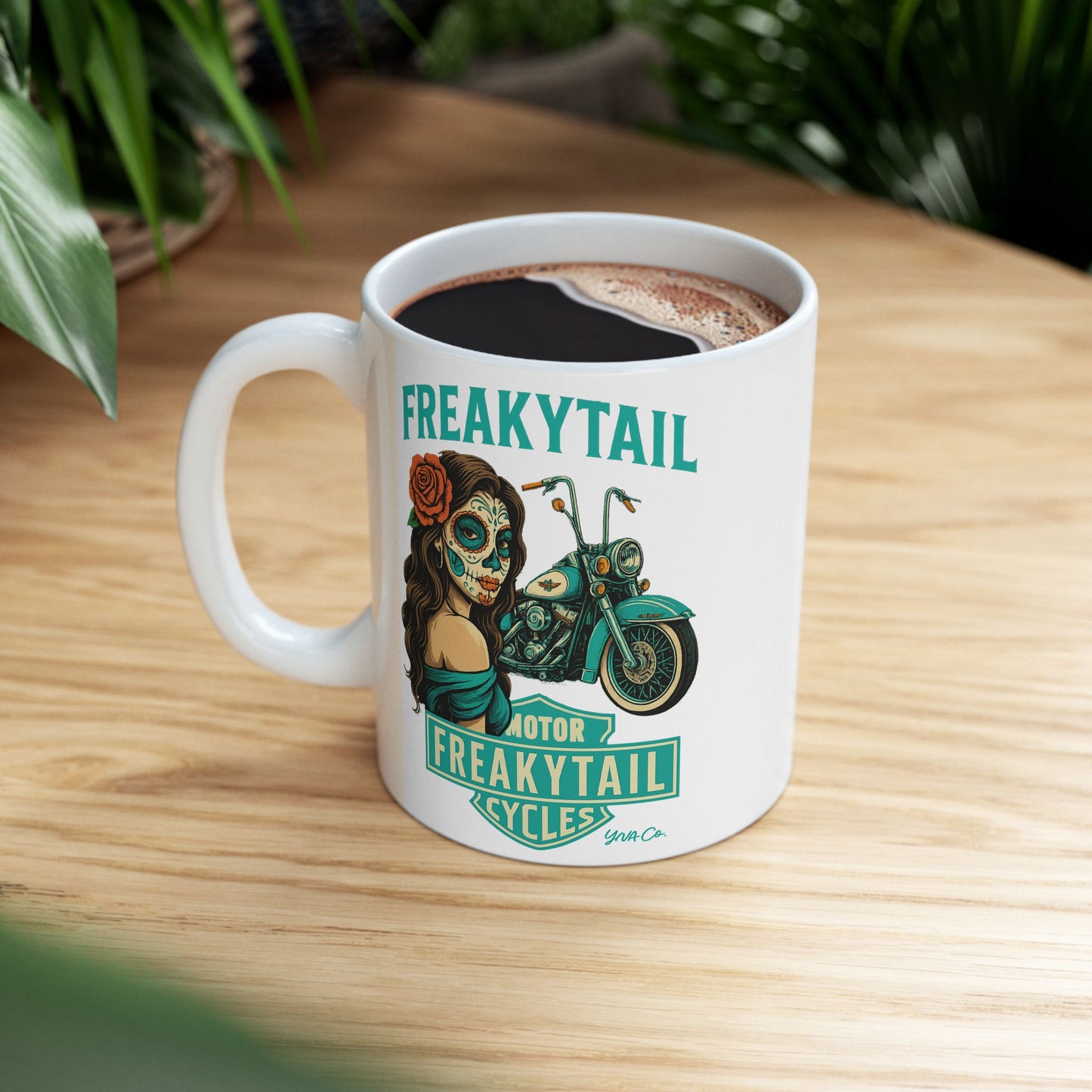 FREAKYTAIL Dias De Los Muertos Mug | For Coffee Lovers