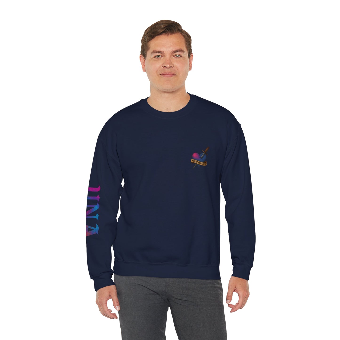The Bi-Polar EP 10th Year Anniversary Crewneck Sweatshirt - You're Not Alone Collection