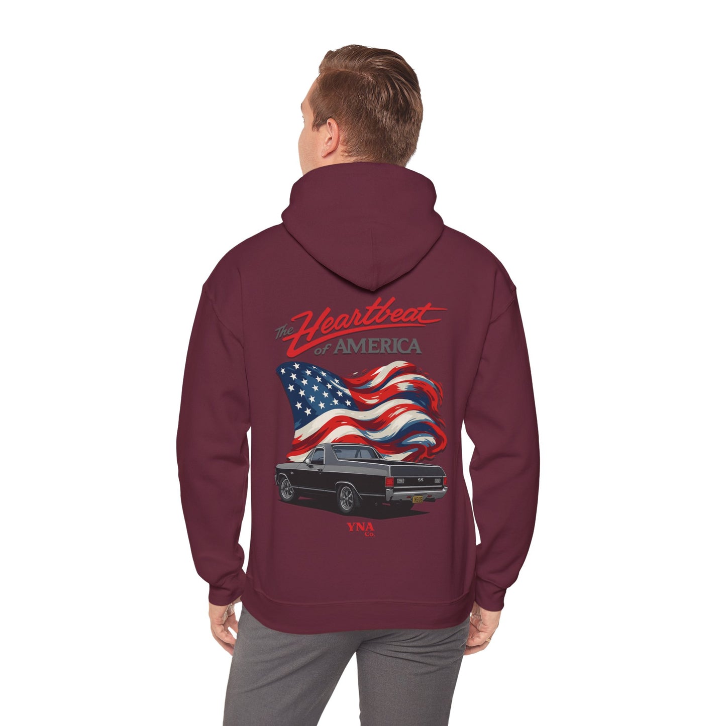 The Heartbeat of America II Hoodie