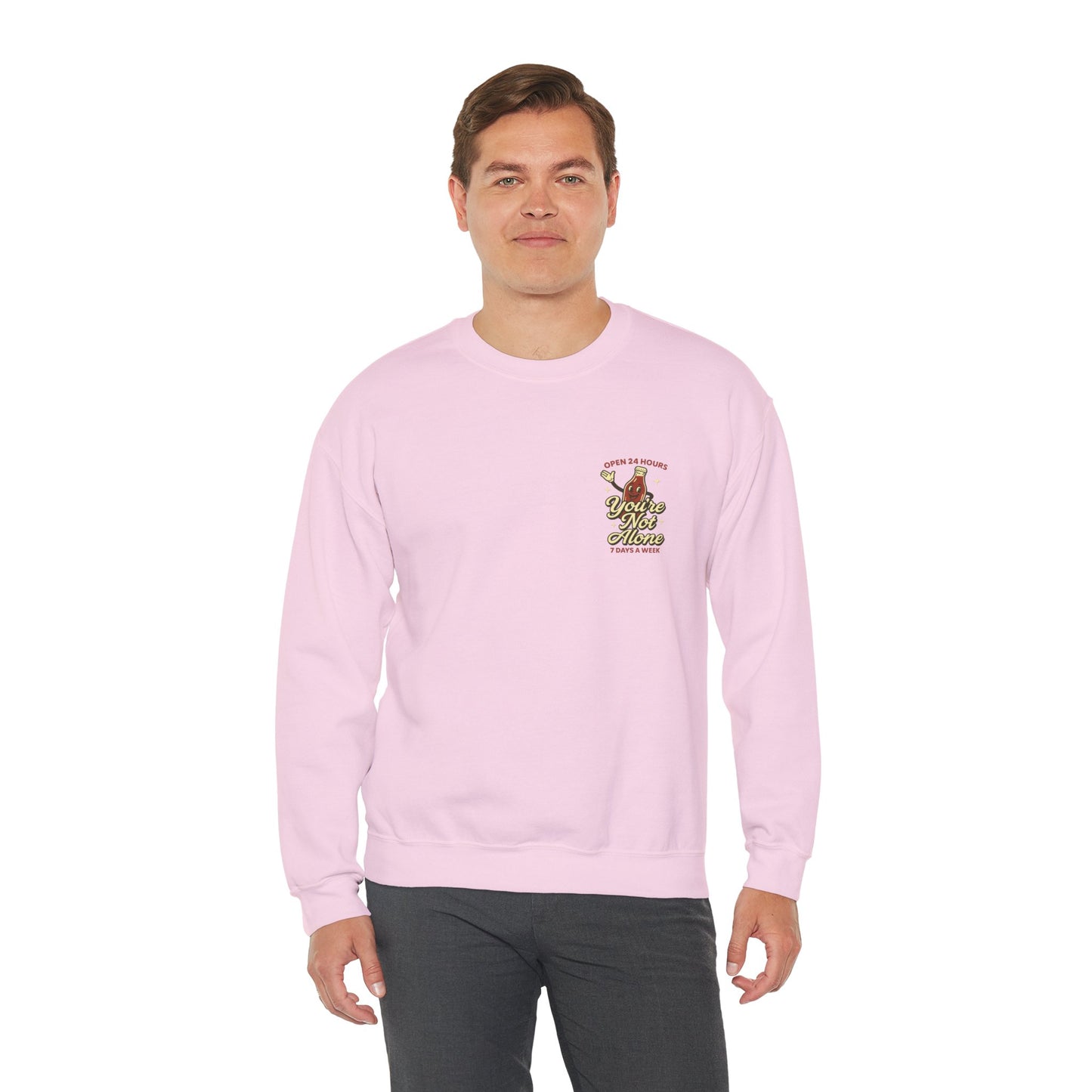 Open 24 Hours Crewneck Sweatshirt - Soda Pop Edition