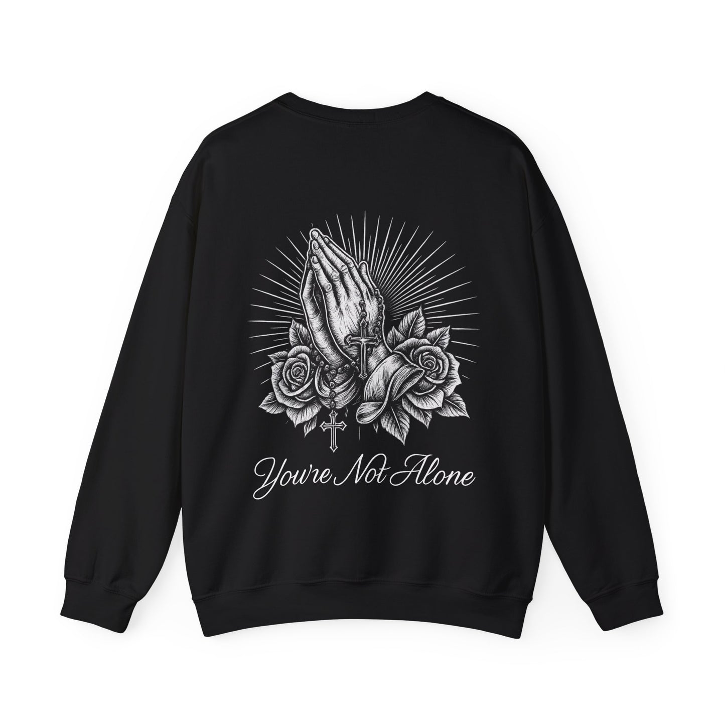 Praying Hands Crewneck Sweatshirt