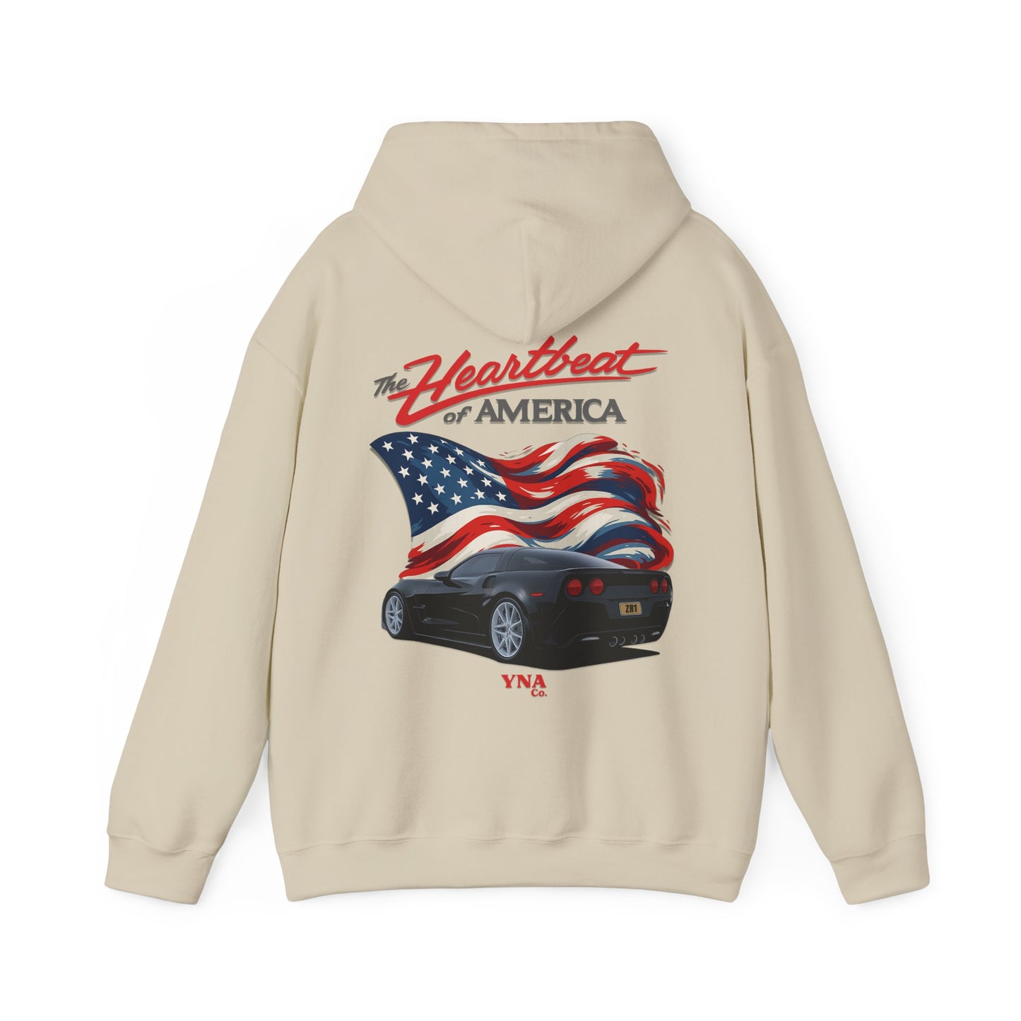 The Heartbeat of America Hoodie III