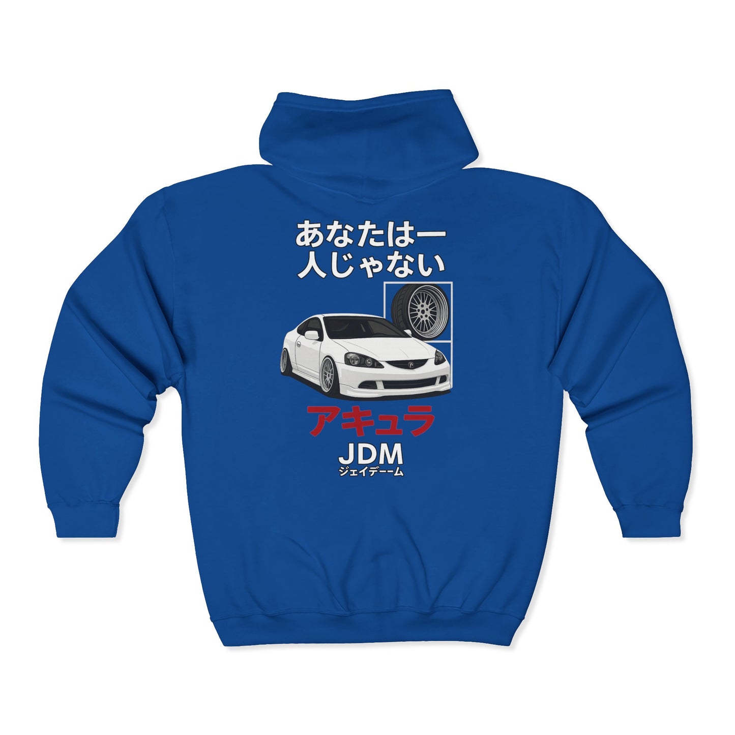 JDM Full Zip Up Hoodie - Limited Edition