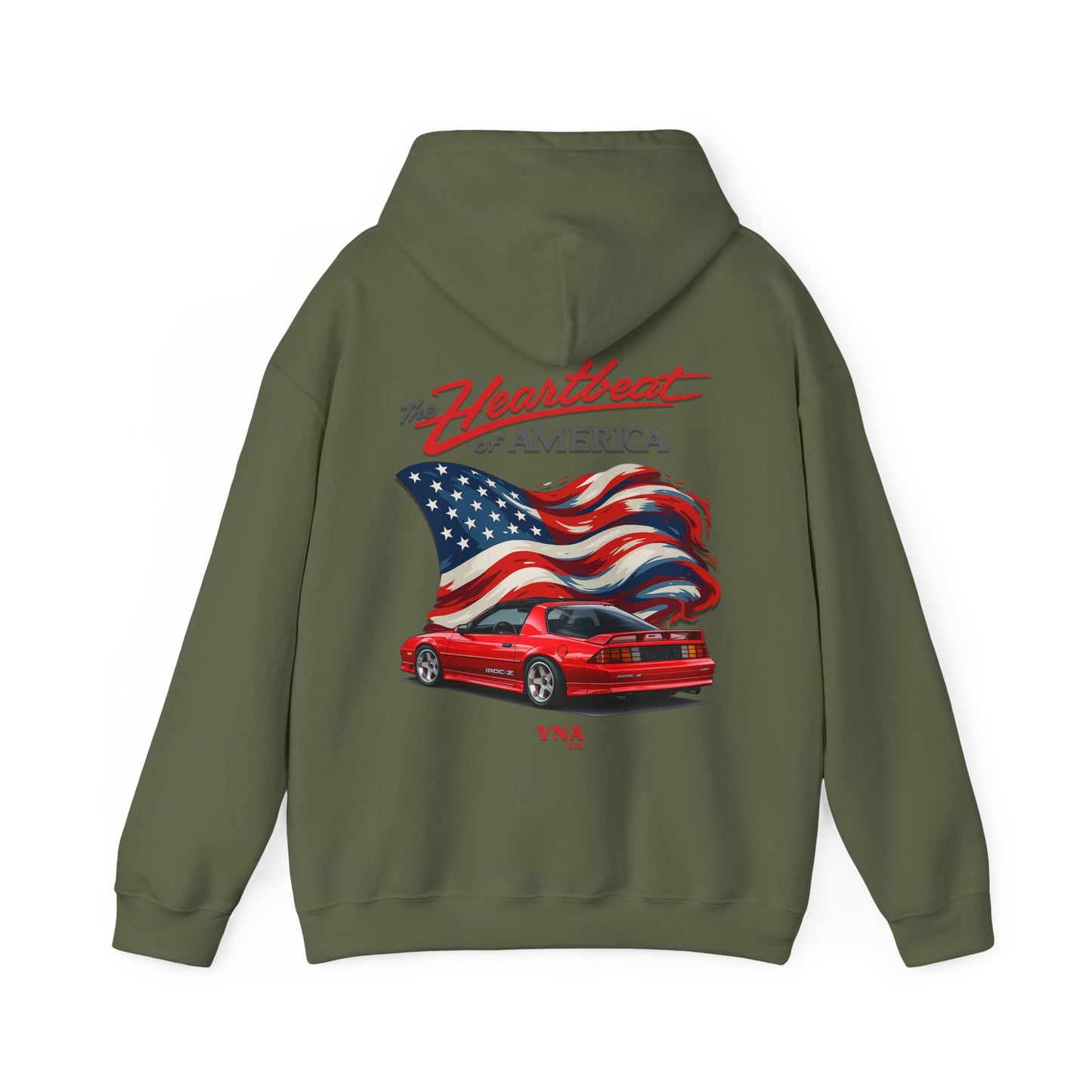 The Heartbeat of America Hoodie IV