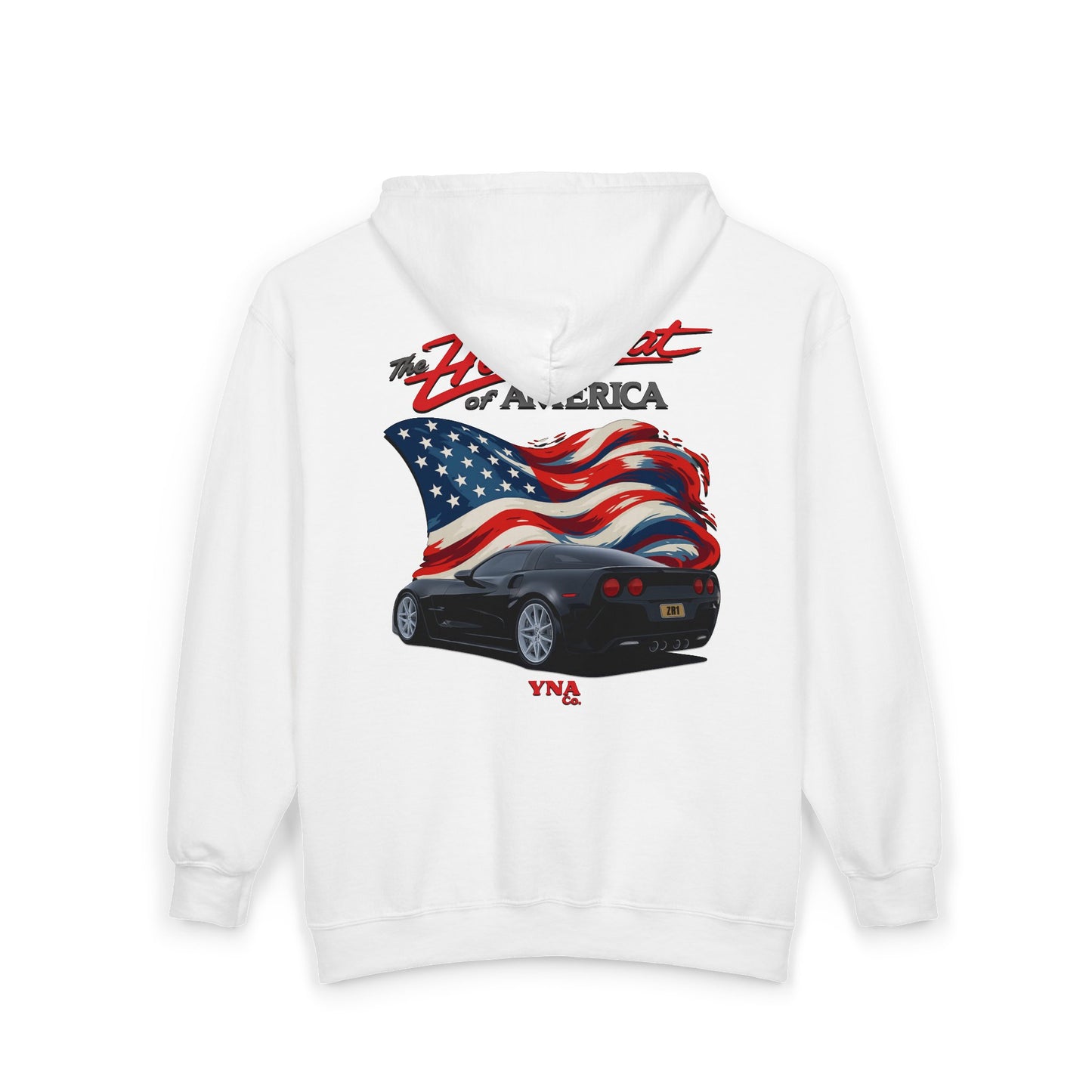 The Heartbeat of America III Full Zip Up Hoodie