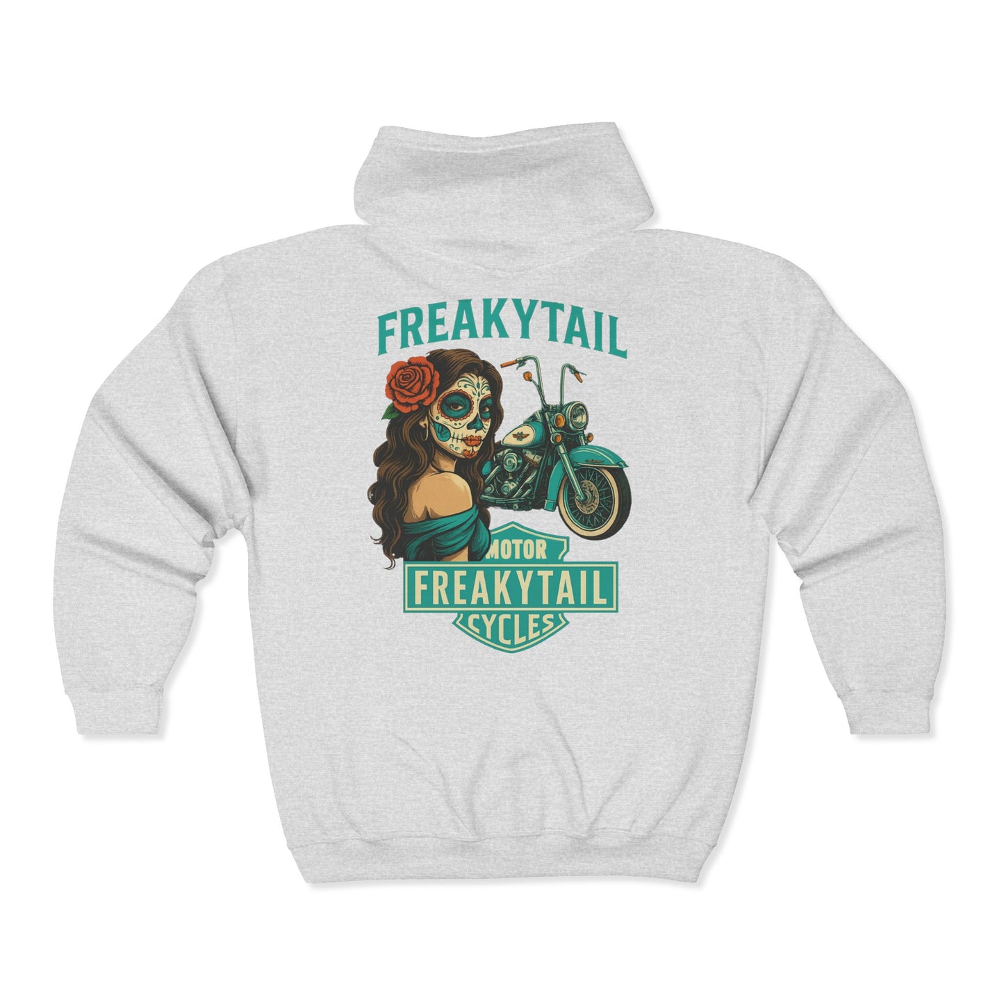 YNA x FREAKYTAIL Dias De Los Muertos Full Zip Up Hoodie