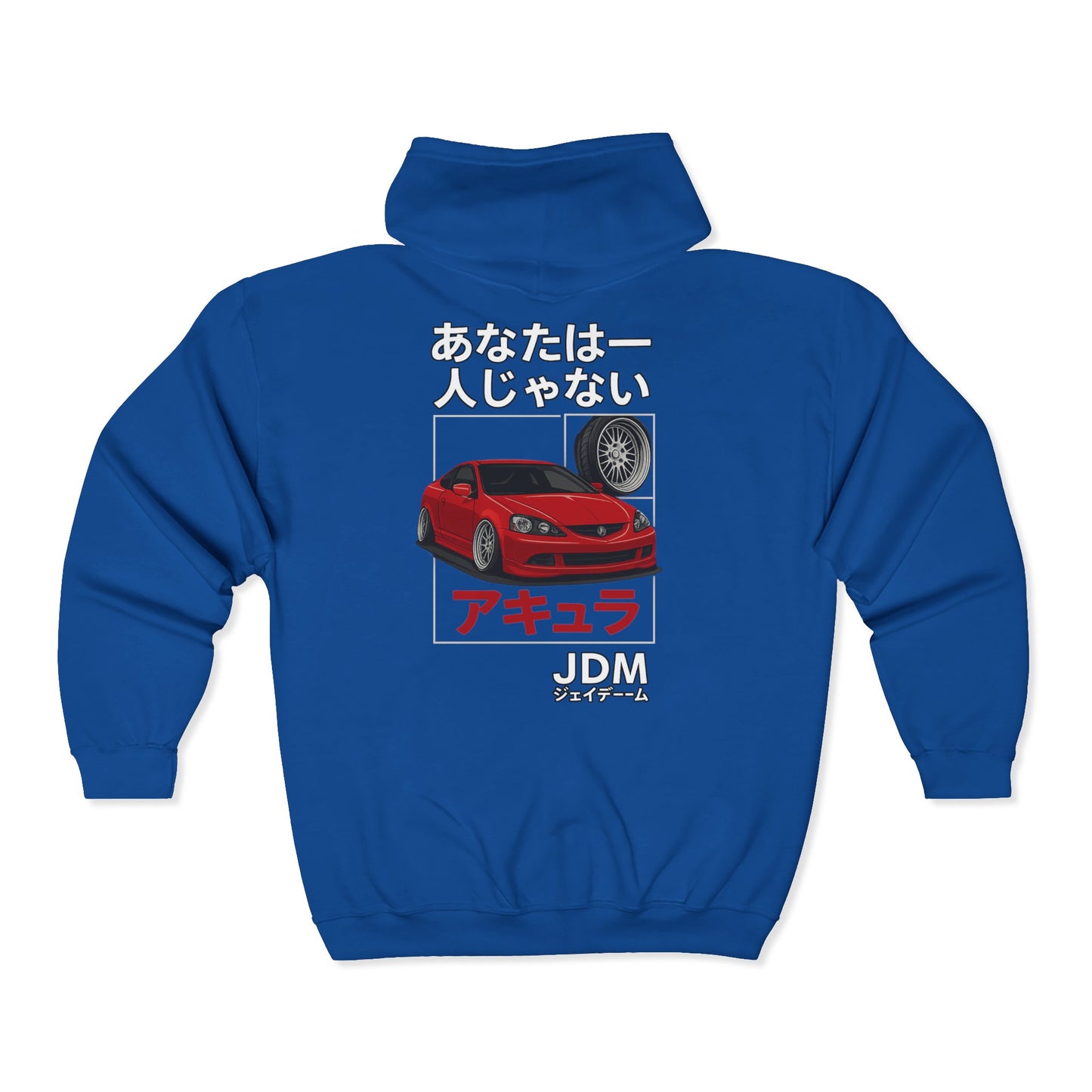 JDM Full Zip Up Hoodie