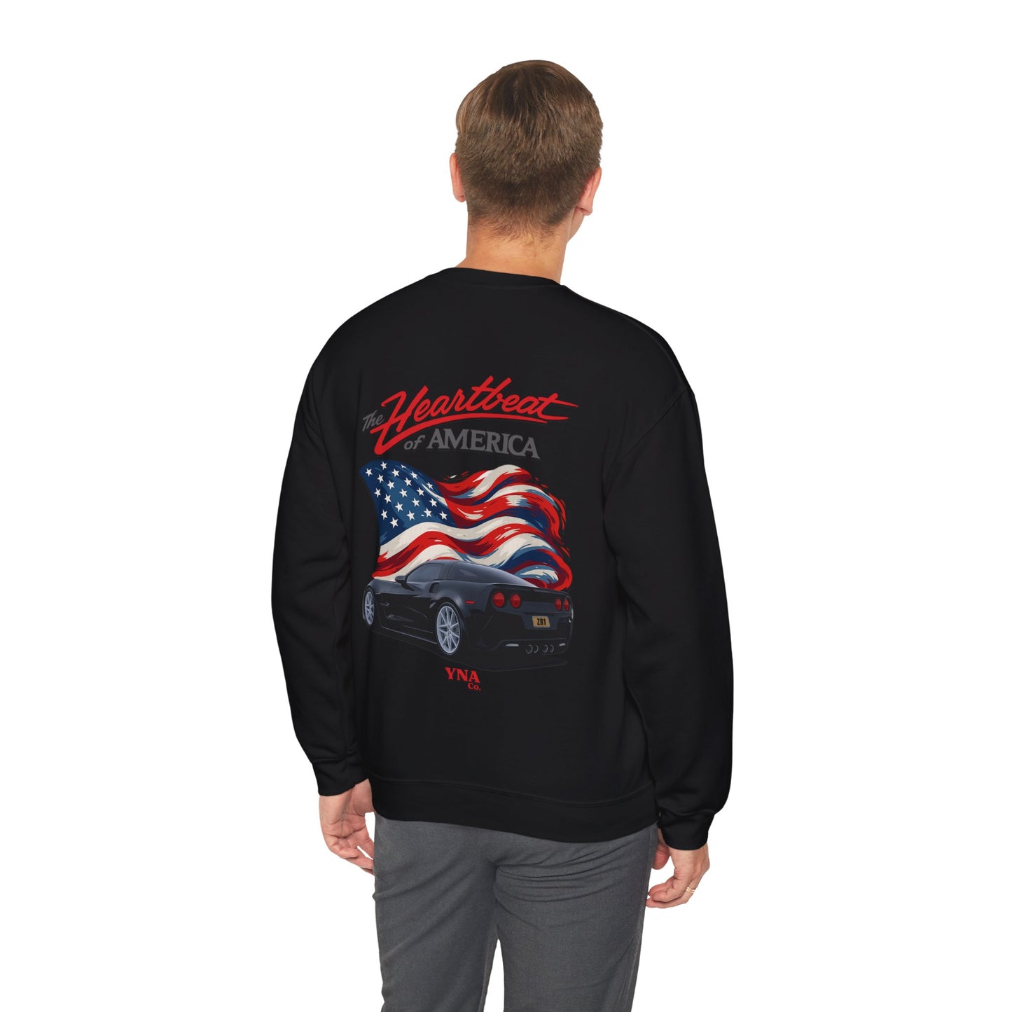 The Heartbeat of America III Crewneck Sweatshirt