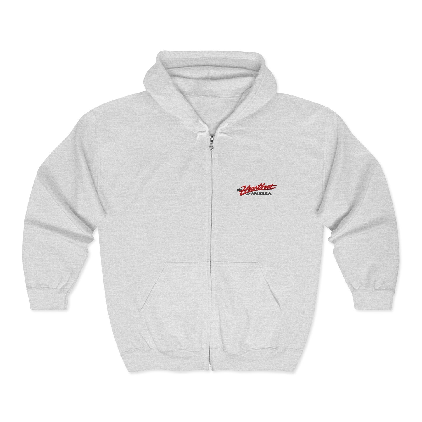 The Heartbeat of America III Full Zip Up Hoodie