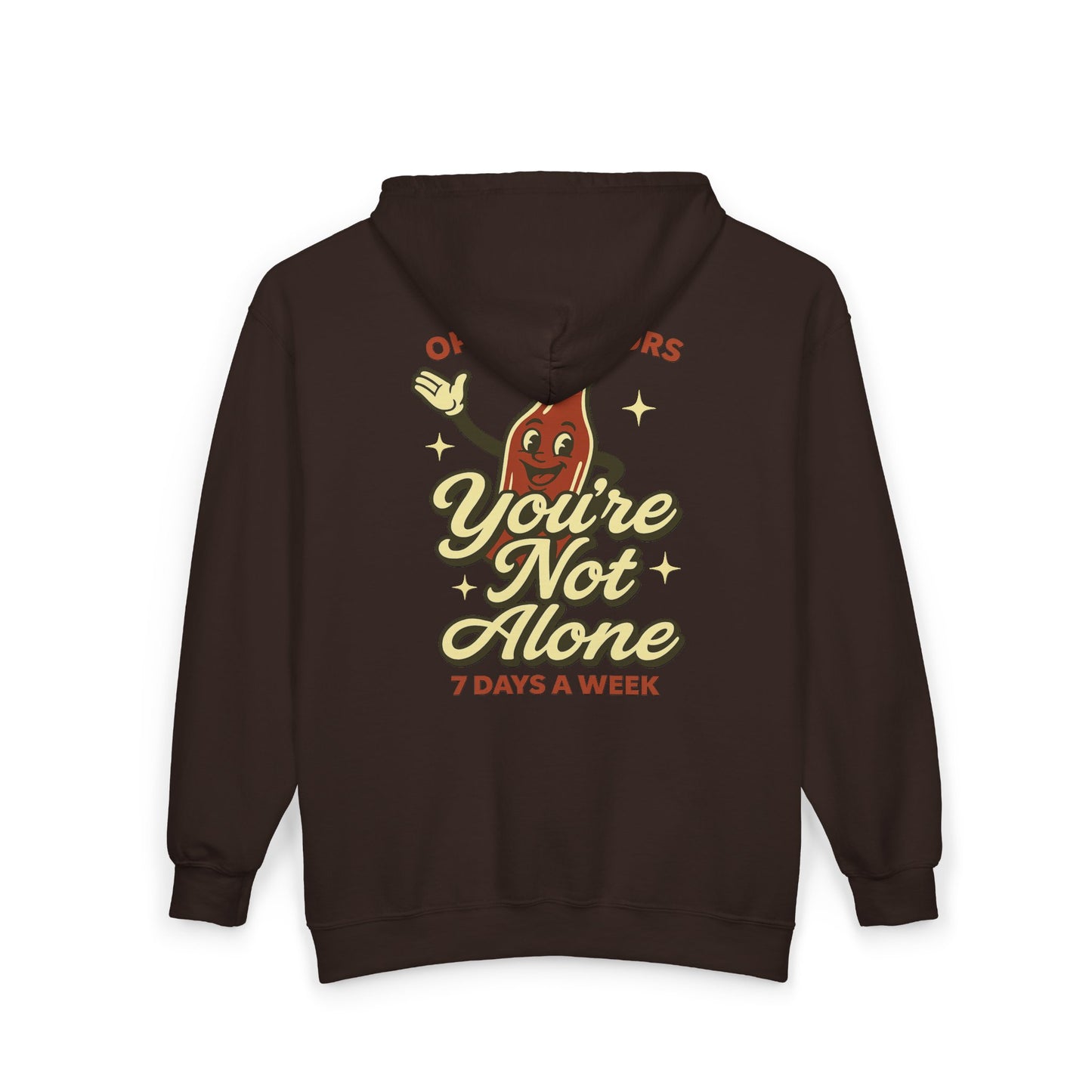 Open 24 Hours Full Zip Up Hoodie Soda Pop Edition