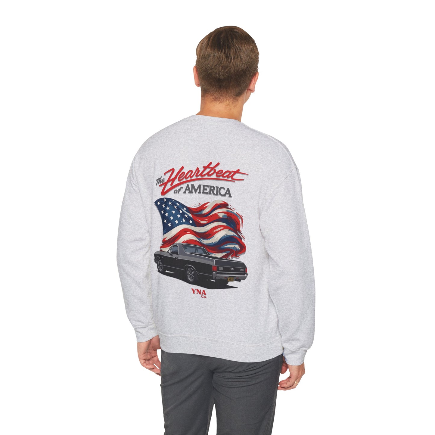 The Heartbeat of America II Crewneck Sweatshirt
