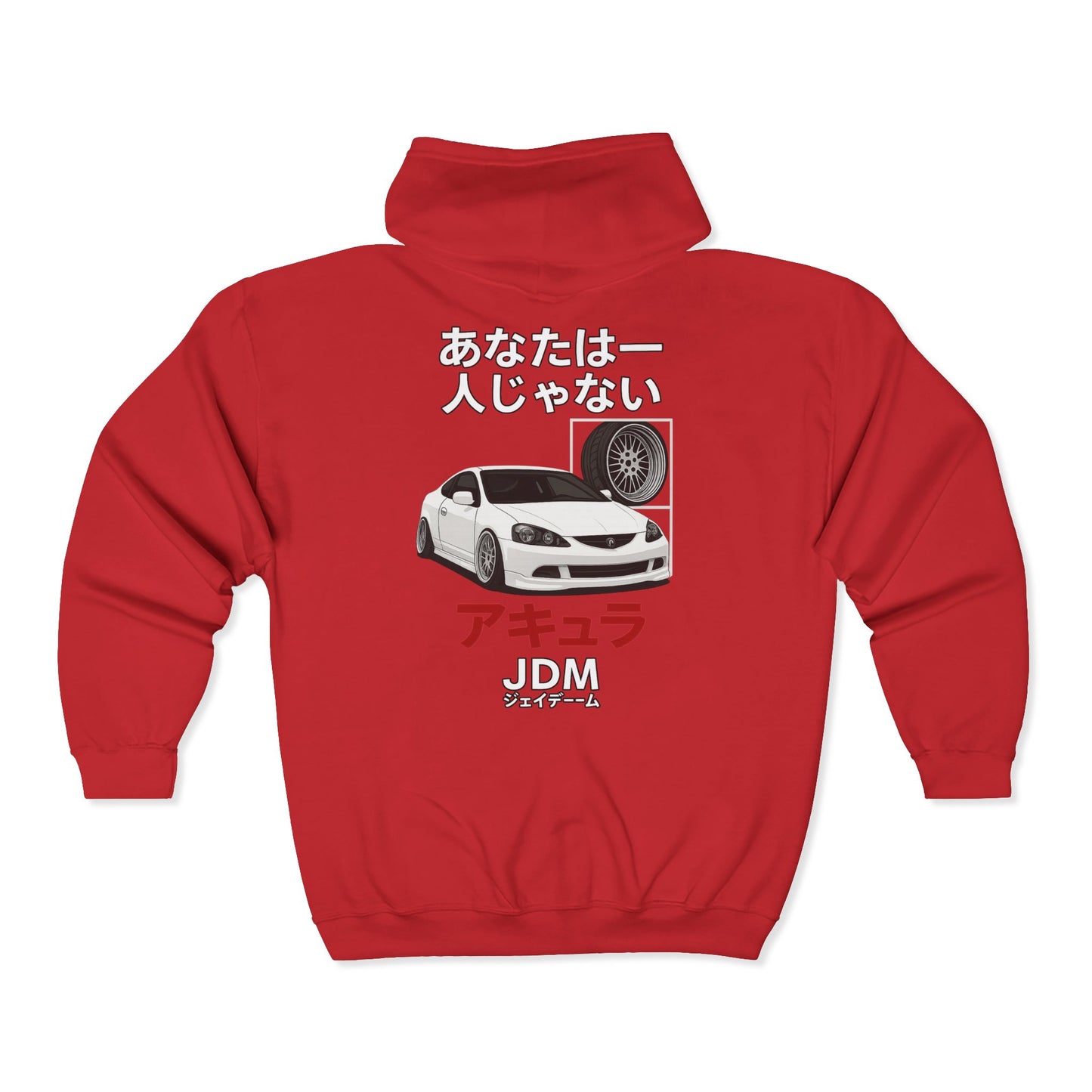JDM Full Zip Up Hoodie - Limited Edition