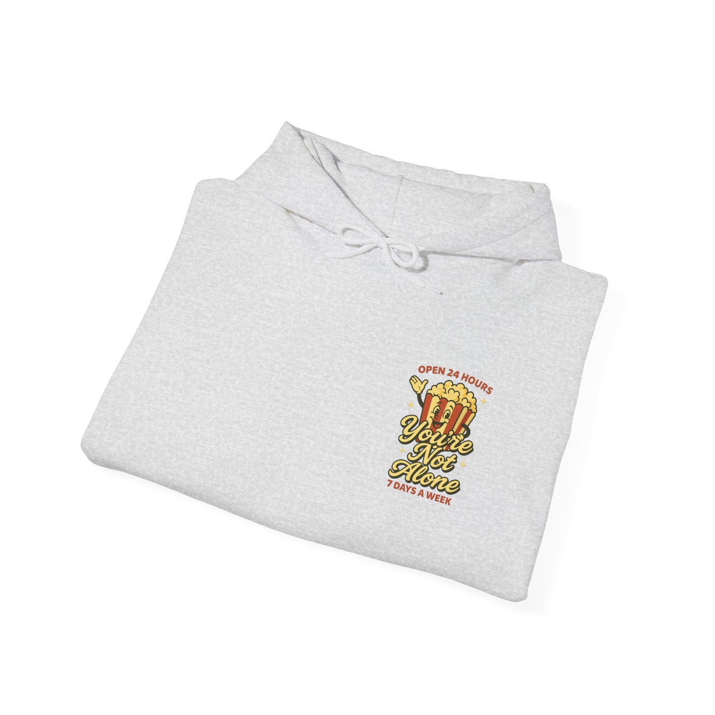 Open 24 Hours Hoodie Popcorn Edition