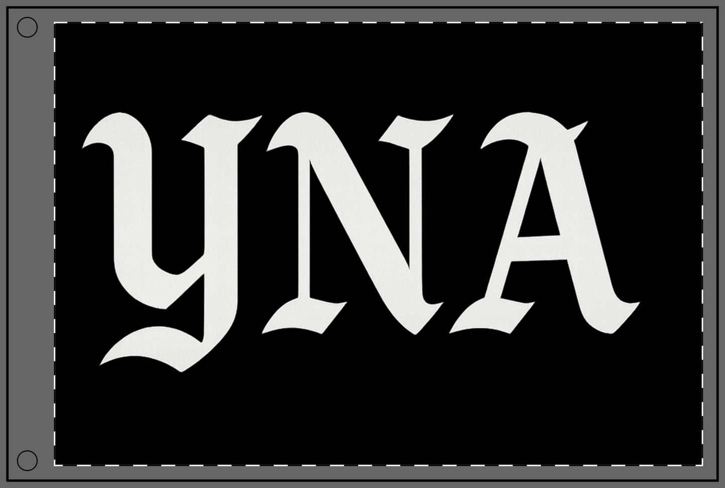 YNA Double Sided Flag
