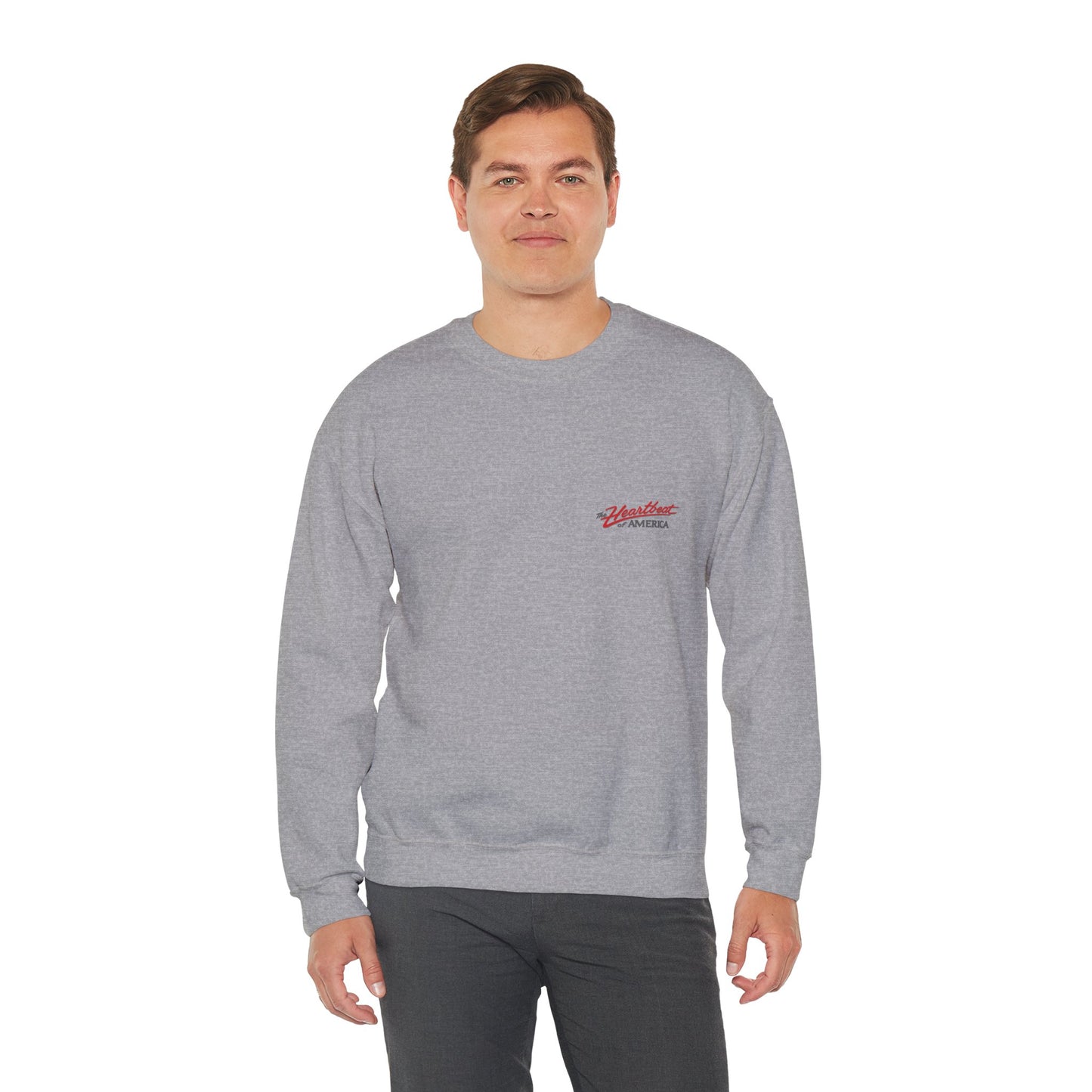 The Heartbeat of America Crewneck Sweatshirt
