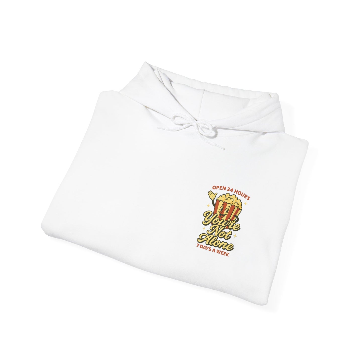Open 24 Hours Hoodie Popcorn Edition