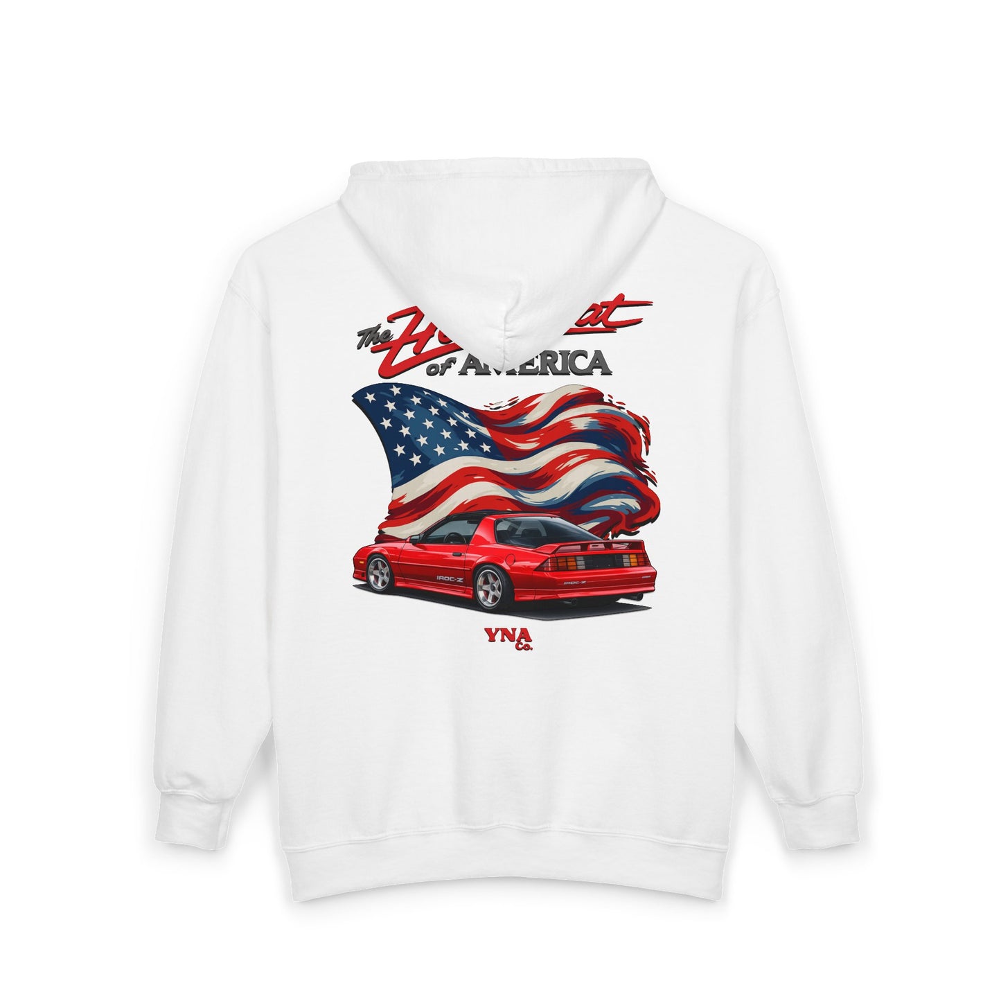 The Heartbeat of America IV Full Zip Up Hoodie