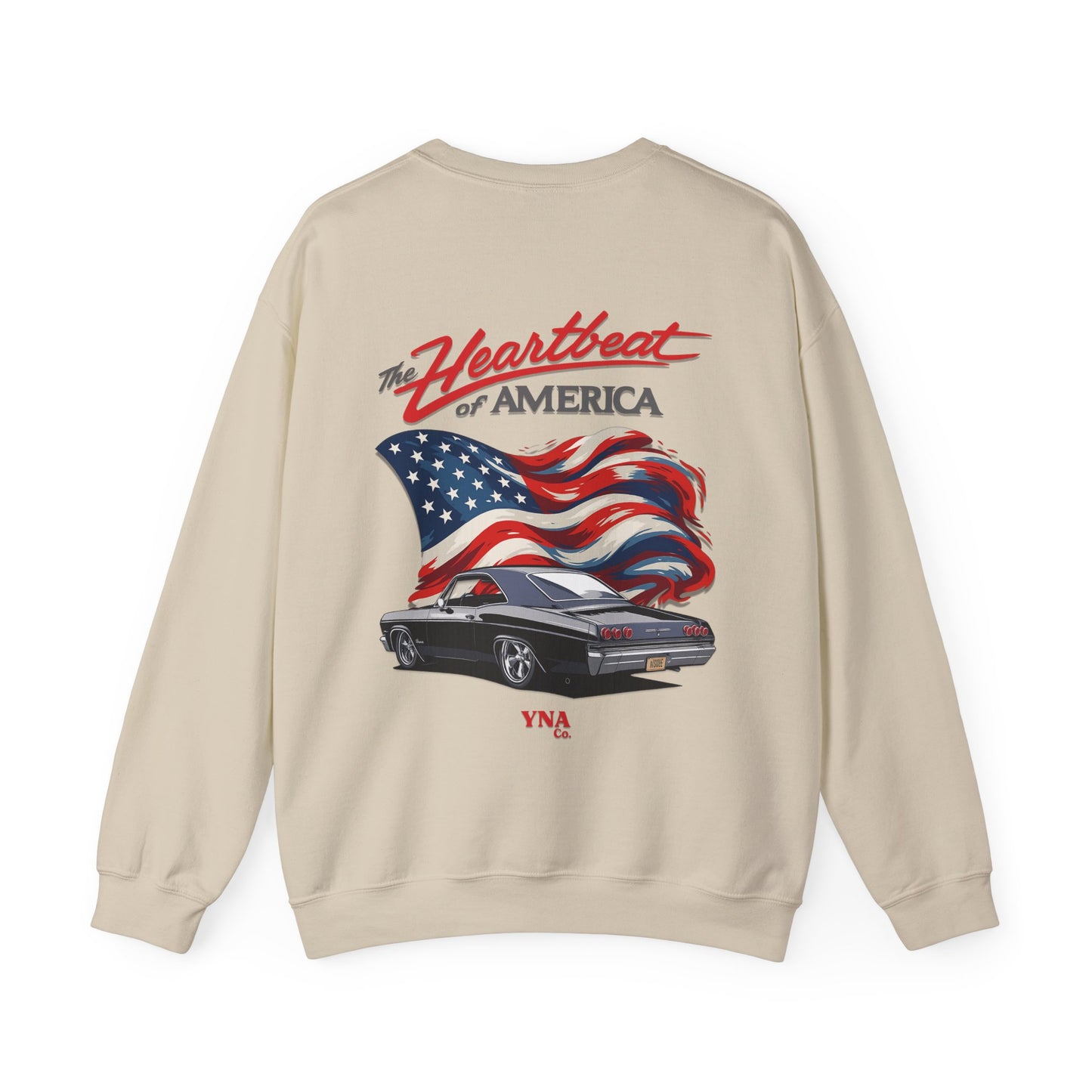 The Heartbeat of America Crewneck Sweatshirt