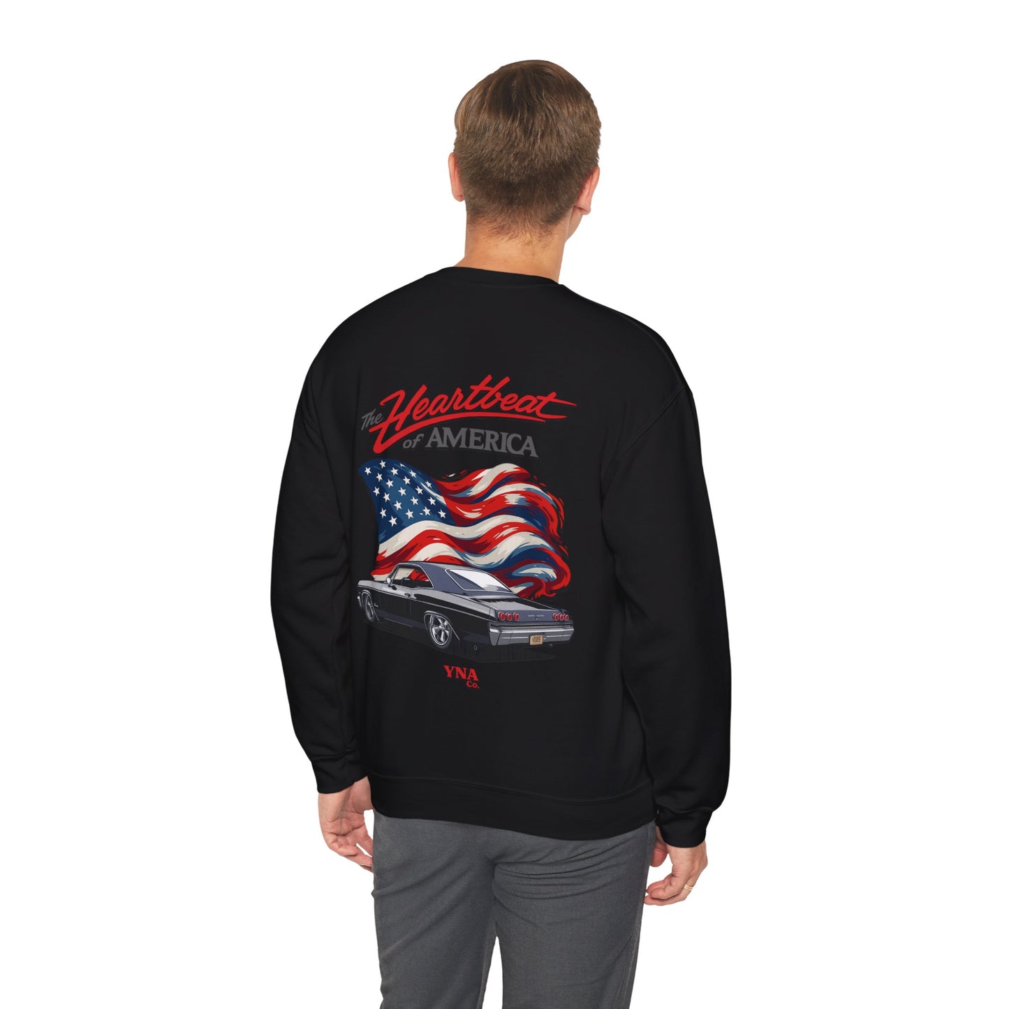 The Heartbeat of America Crewneck Sweatshirt