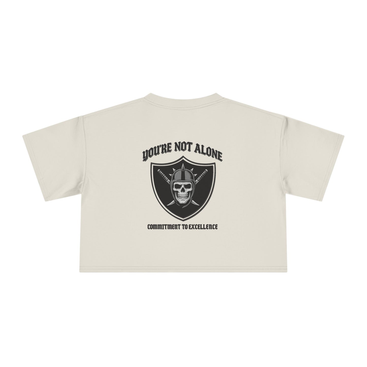 Commitment To Excellence Women's Crop Tee