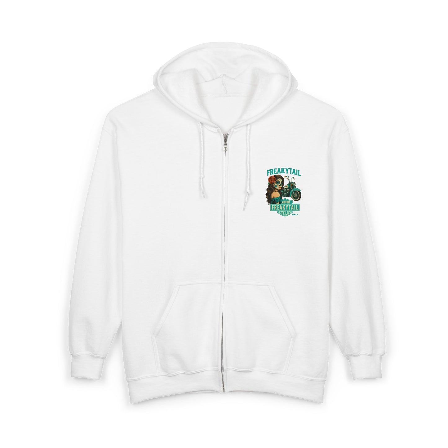 YNA x FREAKYTAIL Dias De Los Muertos  Full Zip Up Hoodie