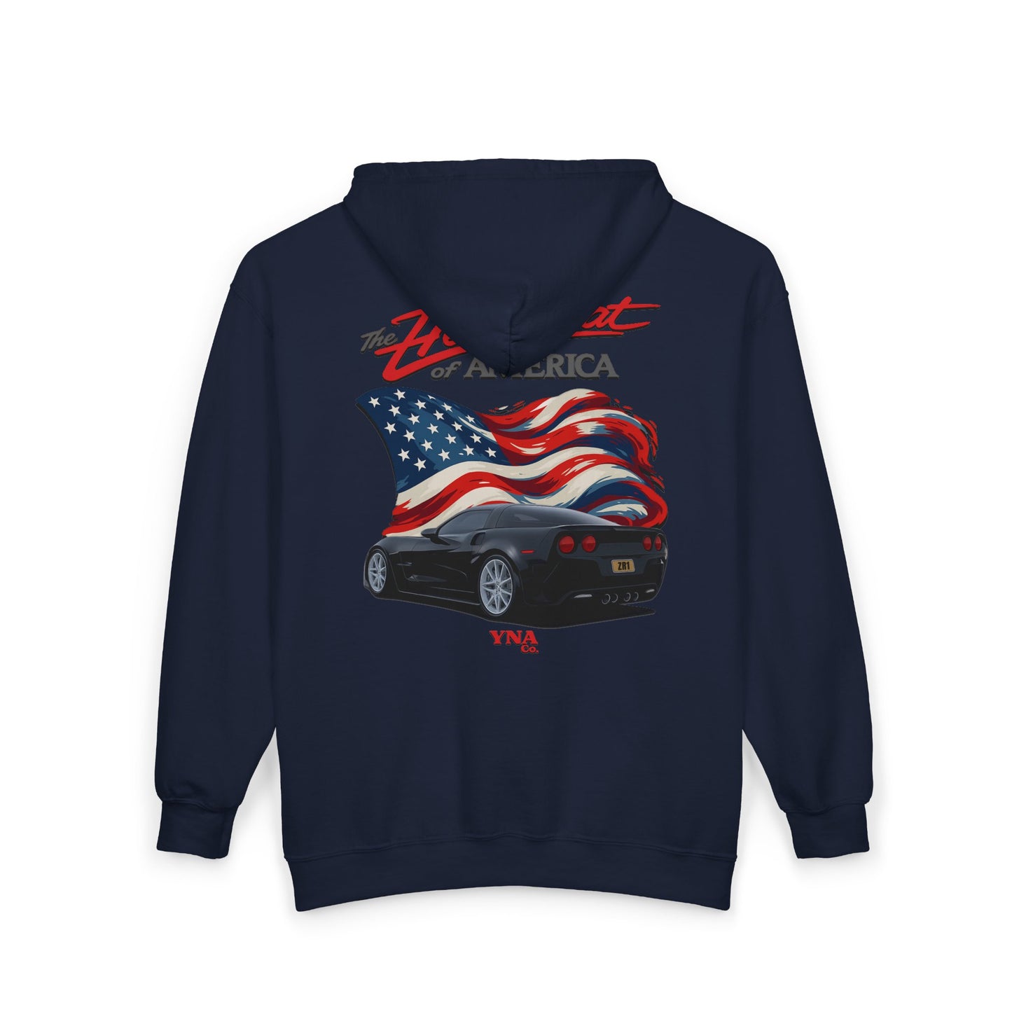 The Heartbeat of America III Full Zip Up Hoodie