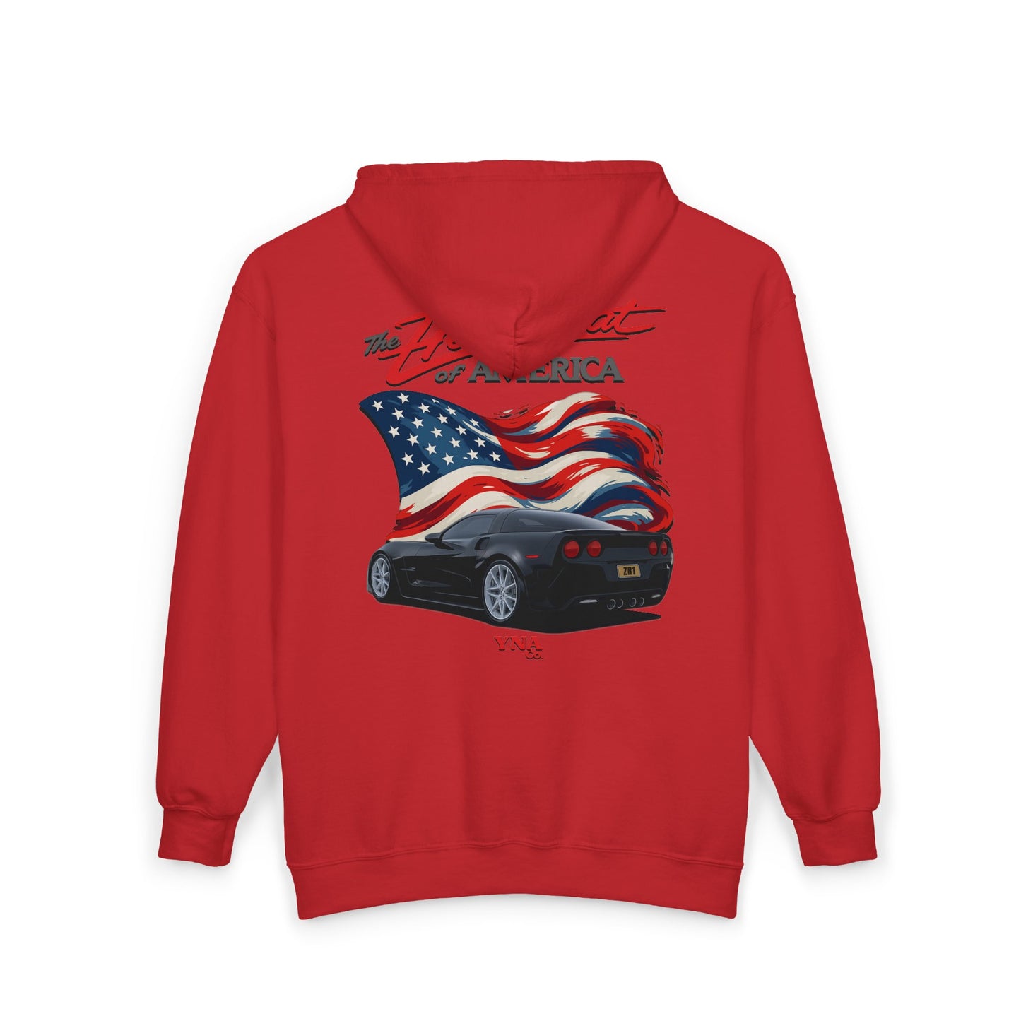 The Heartbeat of America III Full Zip Up Hoodie