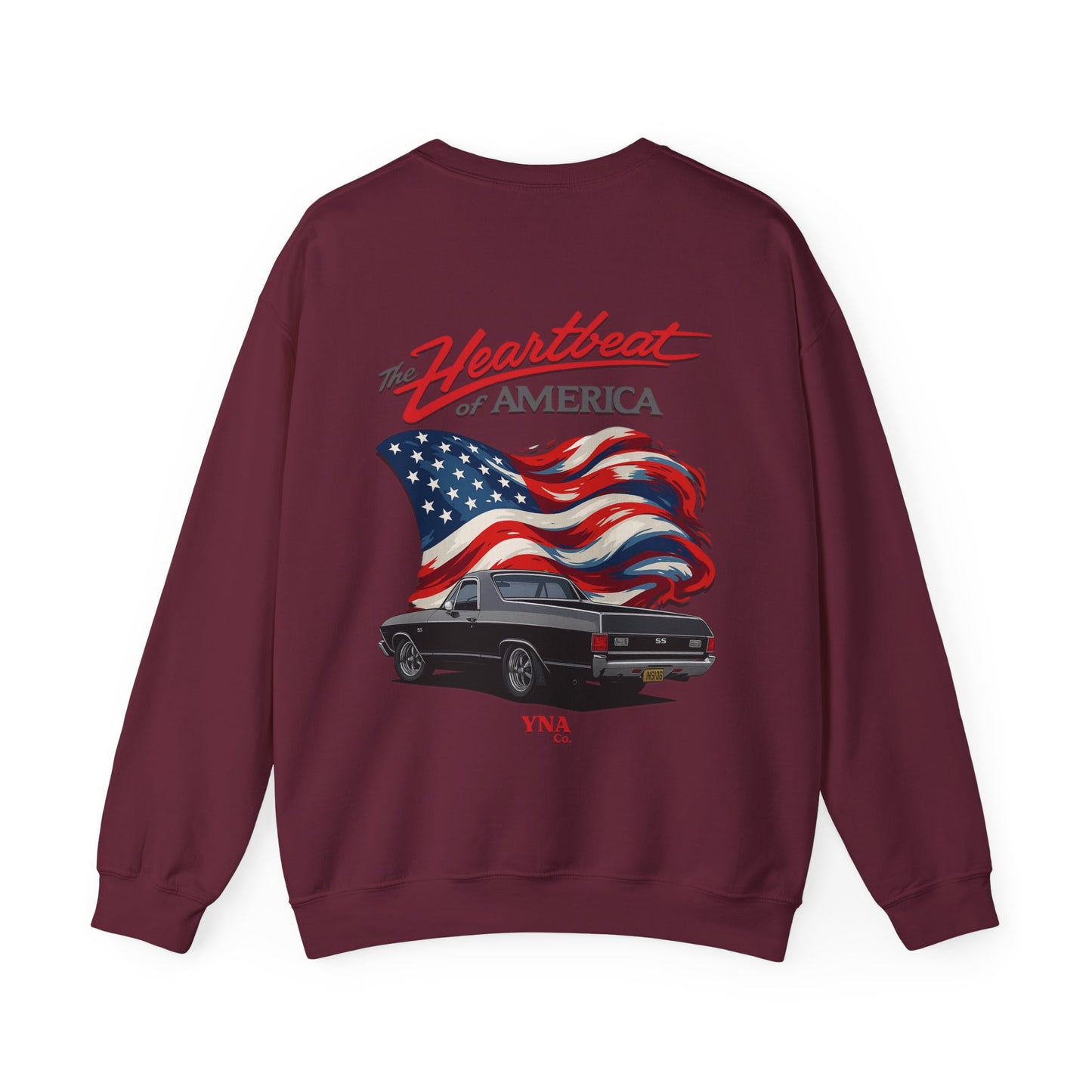 The Heartbeat of America II Crewneck Sweatshirt