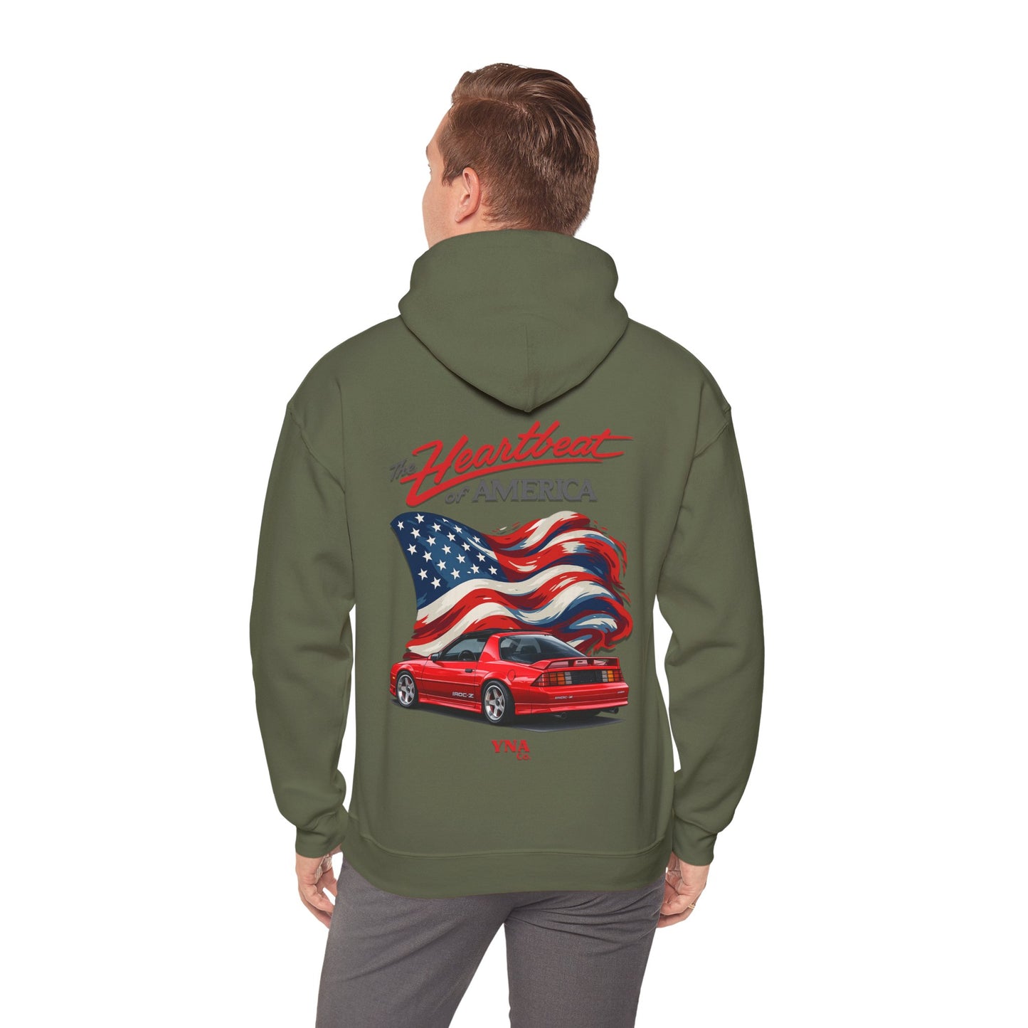 The Heartbeat of America Hoodie IV