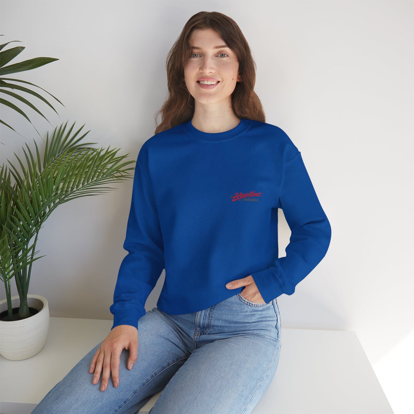 The Heartbeat of America III Crewneck Sweatshirt