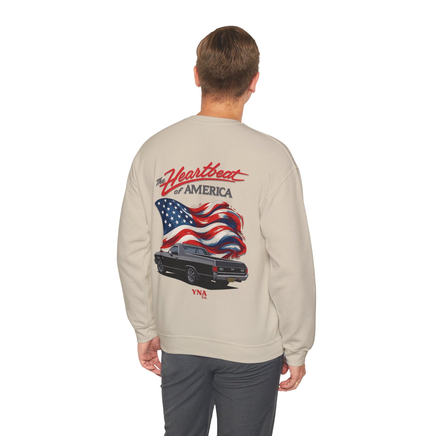 The Heartbeat of America II Crewneck Sweatshirt