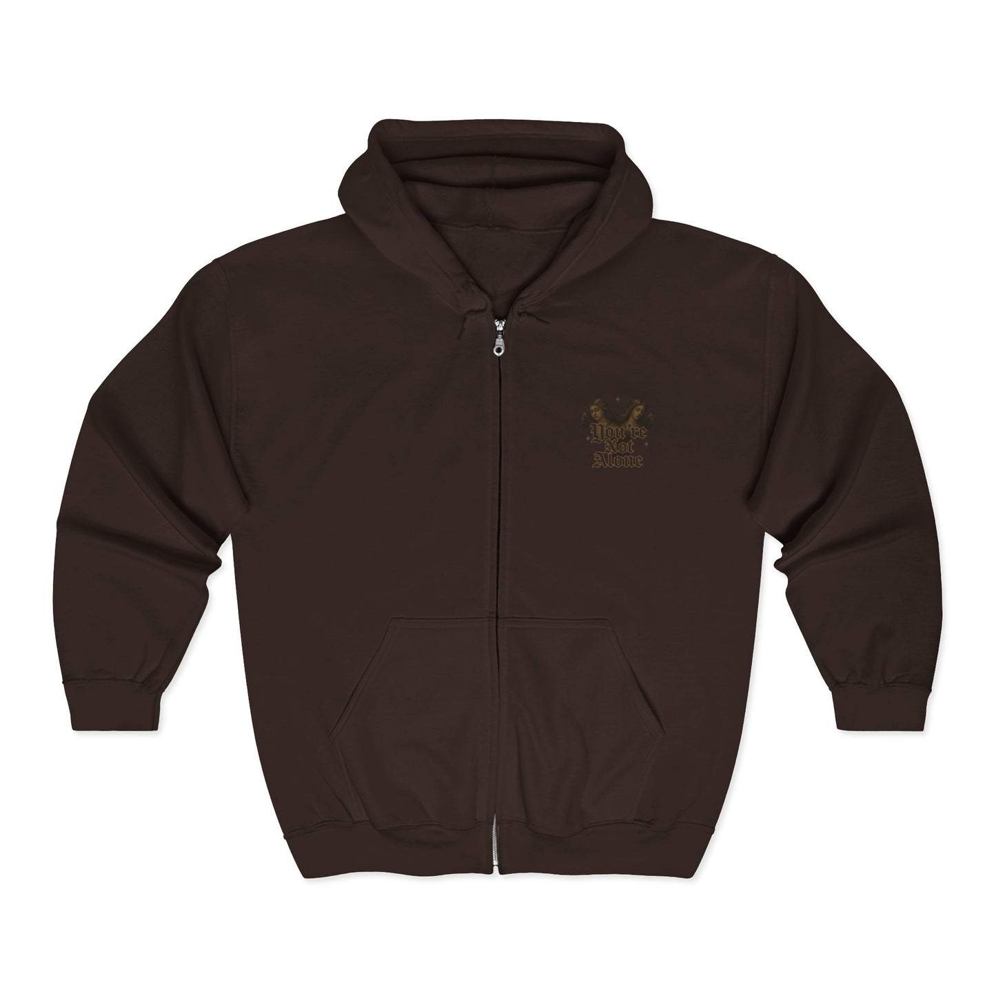 Angels Full Zip Up Hooded Sweatshirt