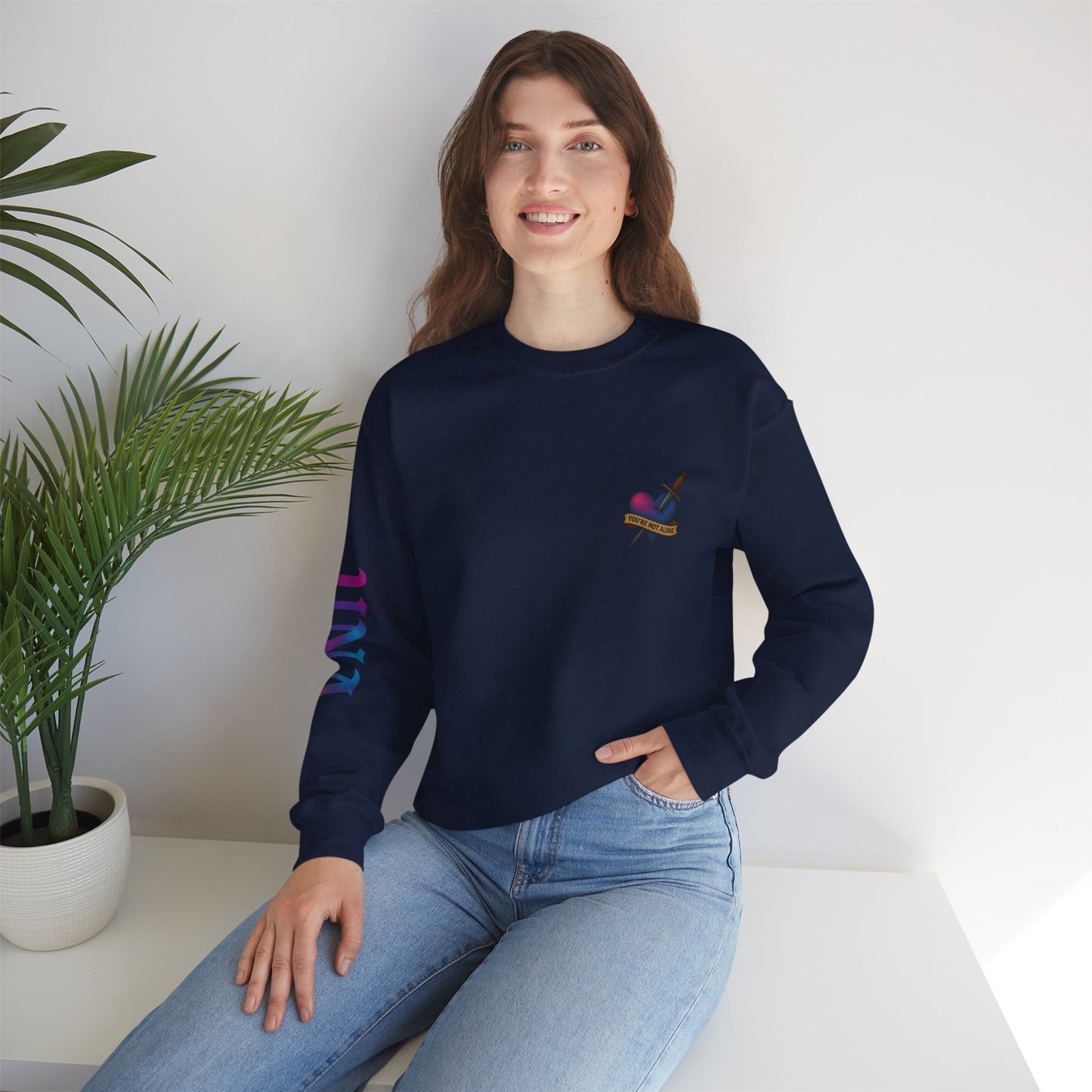The Bi-Polar EP 10th Year Anniversary Crewneck Sweatshirt - You're Not Alone Collection