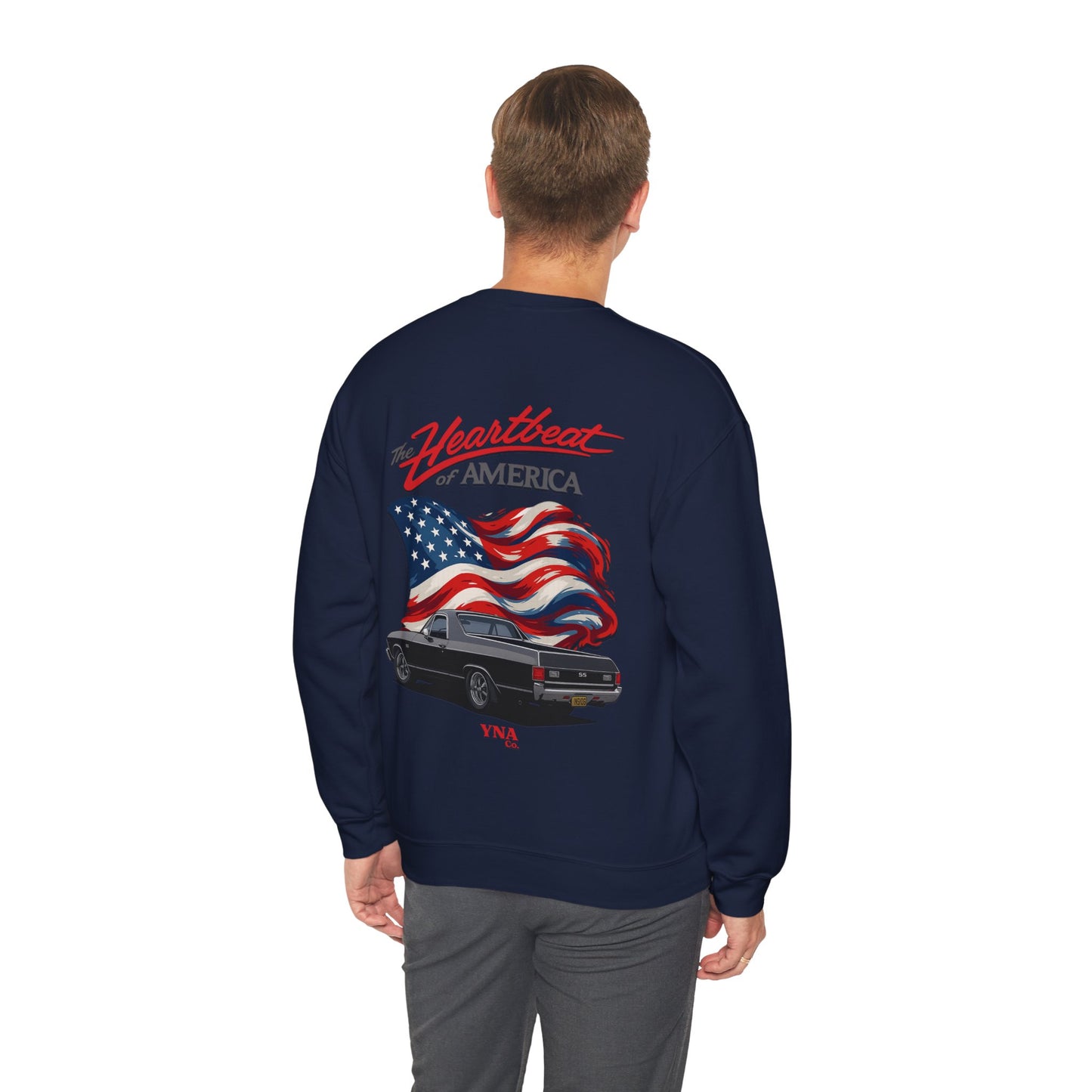 The Heartbeat of America II Crewneck Sweatshirt