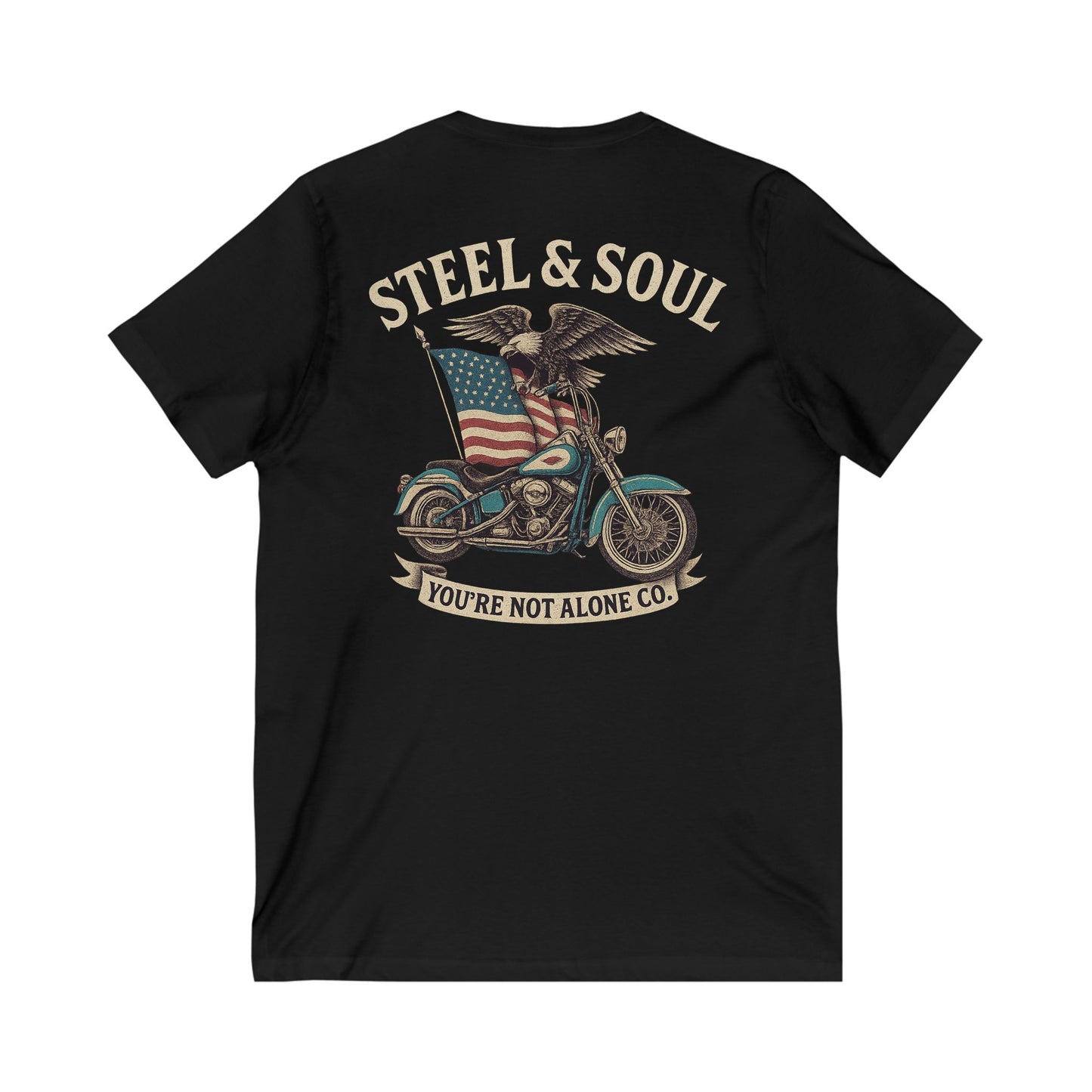 Steel & Soul Women's V-Neck Tee