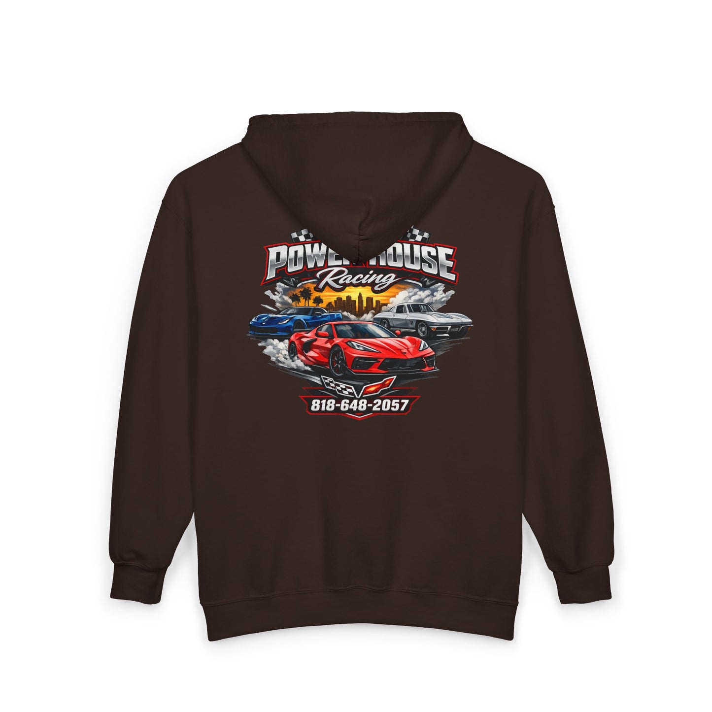 Power House Racing Full Zip Up Hoodie (Variant 3)