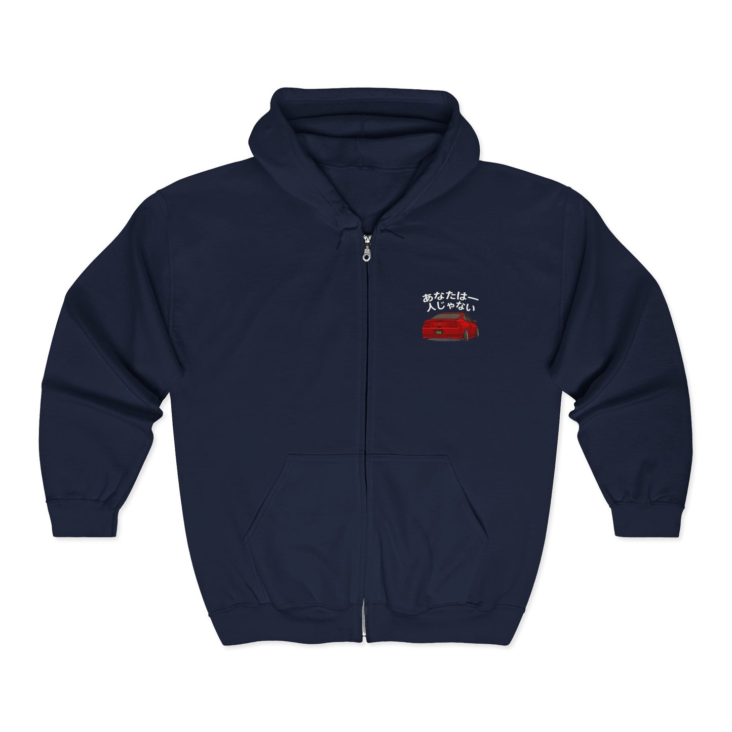 JDM Full Zip Up Hoodie
