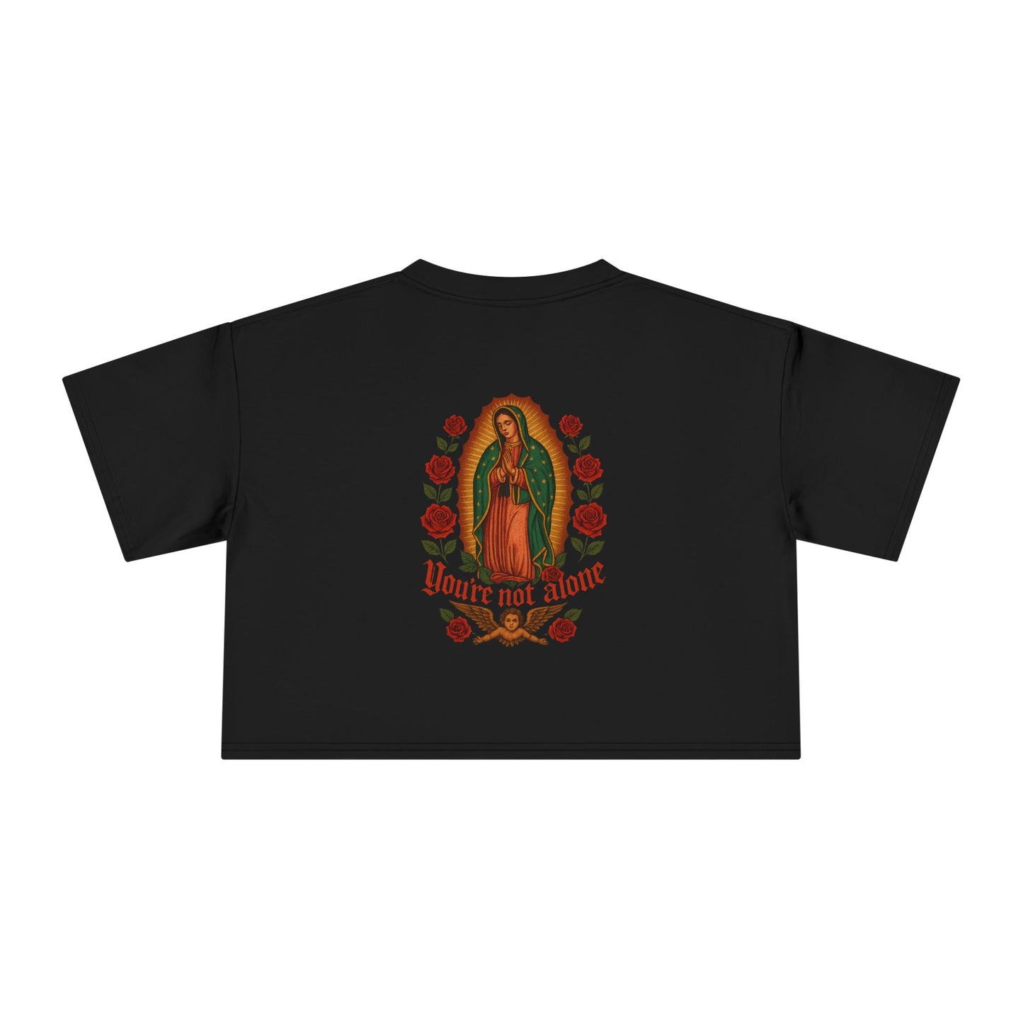 Lady of Guadalupe Women's Crop Tee