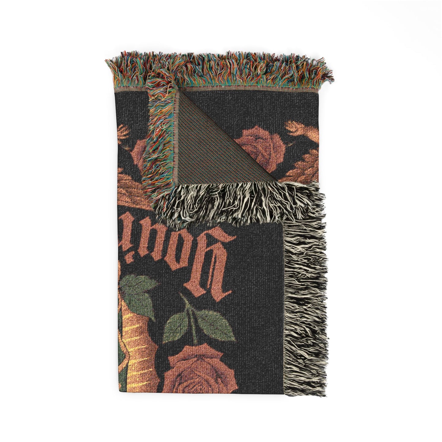Woven Blanket — Our Lady of Guadalupe Tapestry Throw