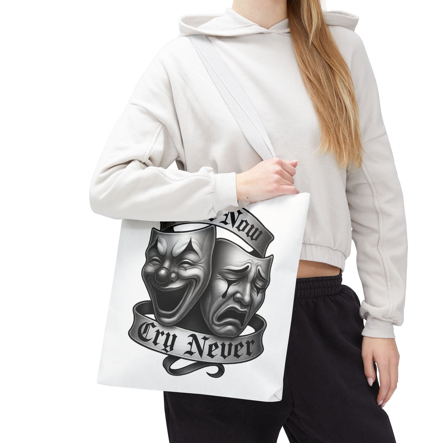 You're Not Alone Tote Bag – Smile Now, Cry Never Edition