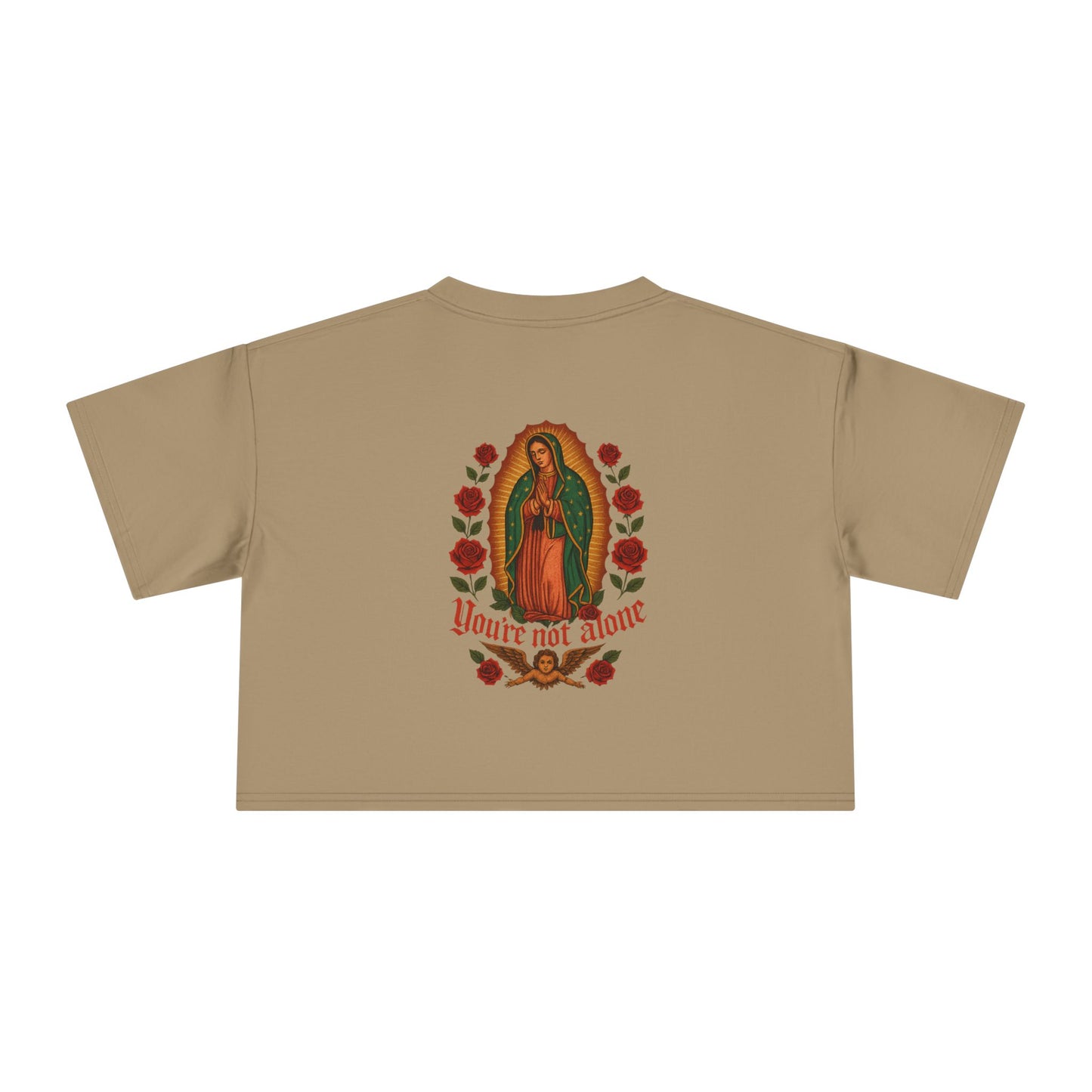 Lady of Guadalupe Women's Crop Tee