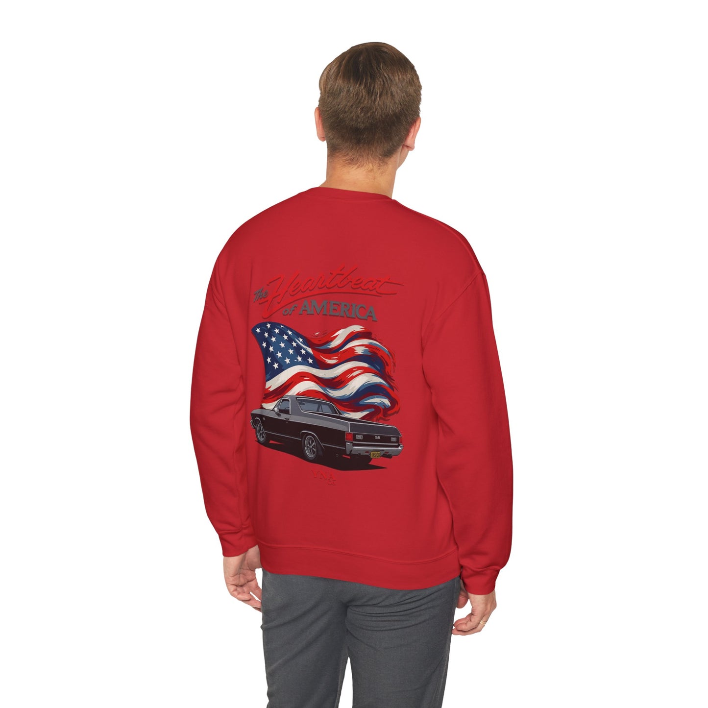 The Heartbeat of America II Crewneck Sweatshirt