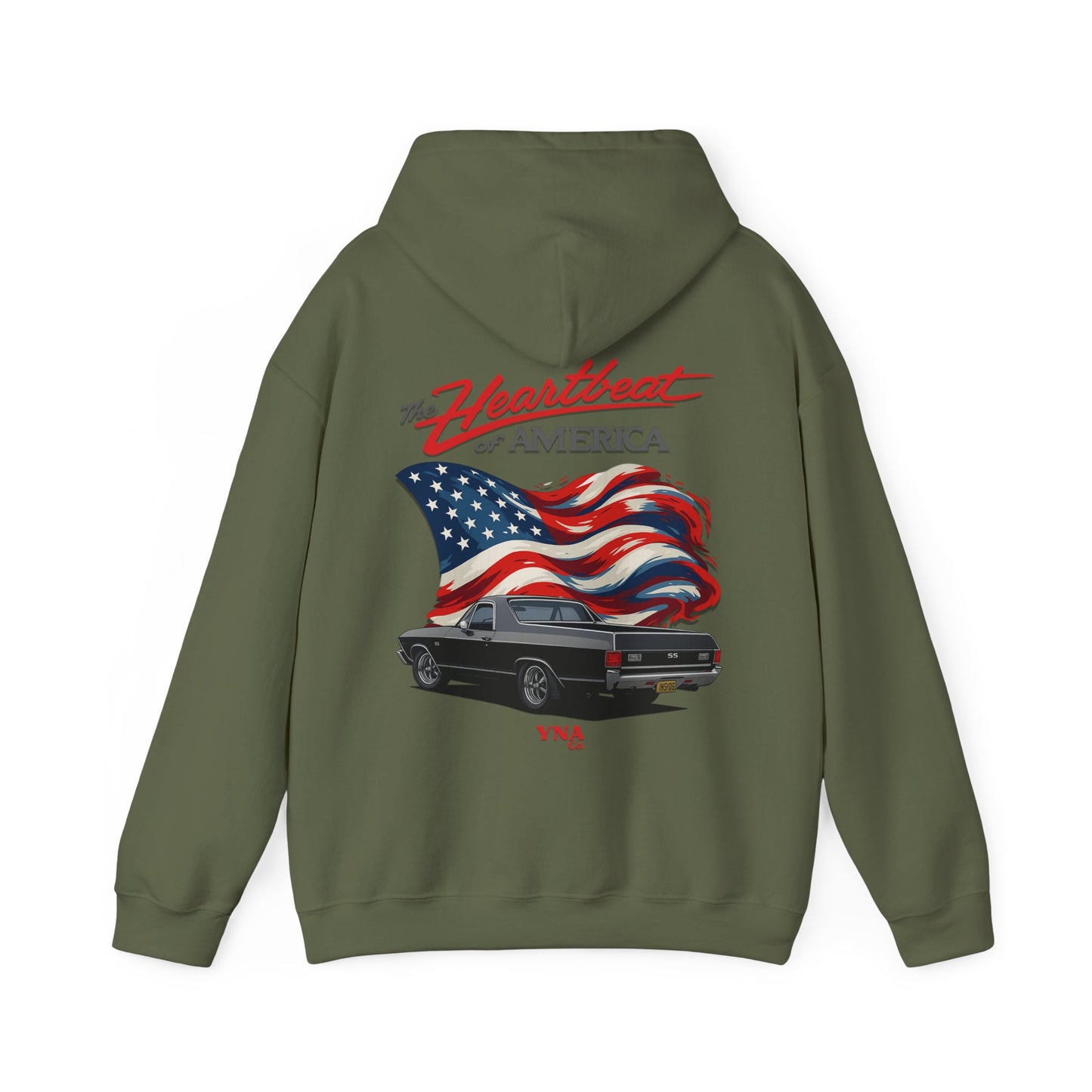 The Heartbeat of America II Hoodie