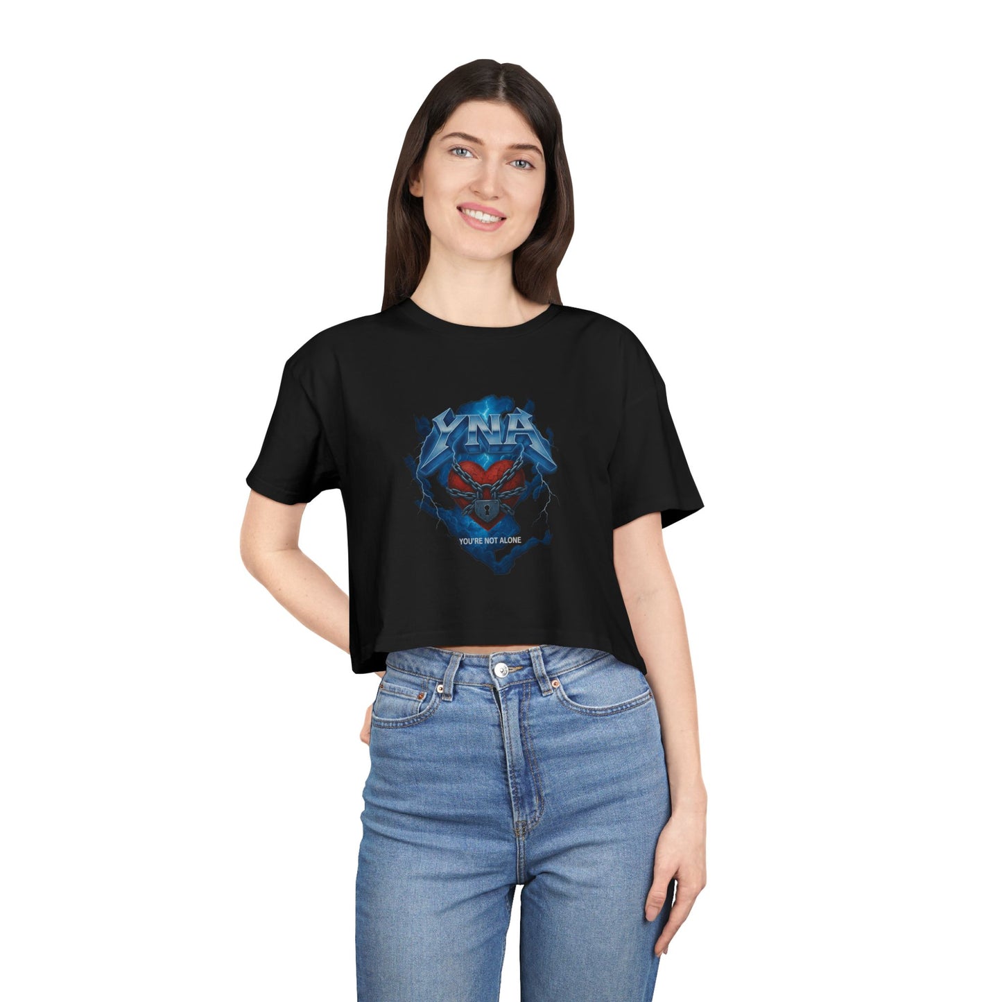 Rock Women's Crop Tee