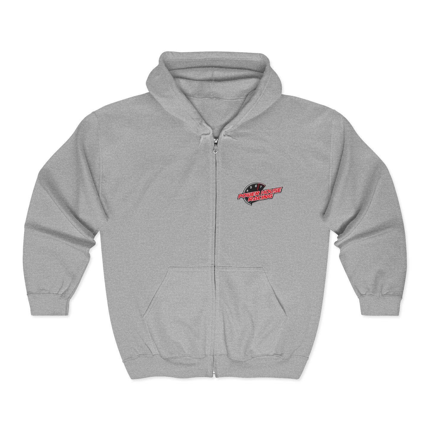 Power House Racing Full Zip Up Hoodie