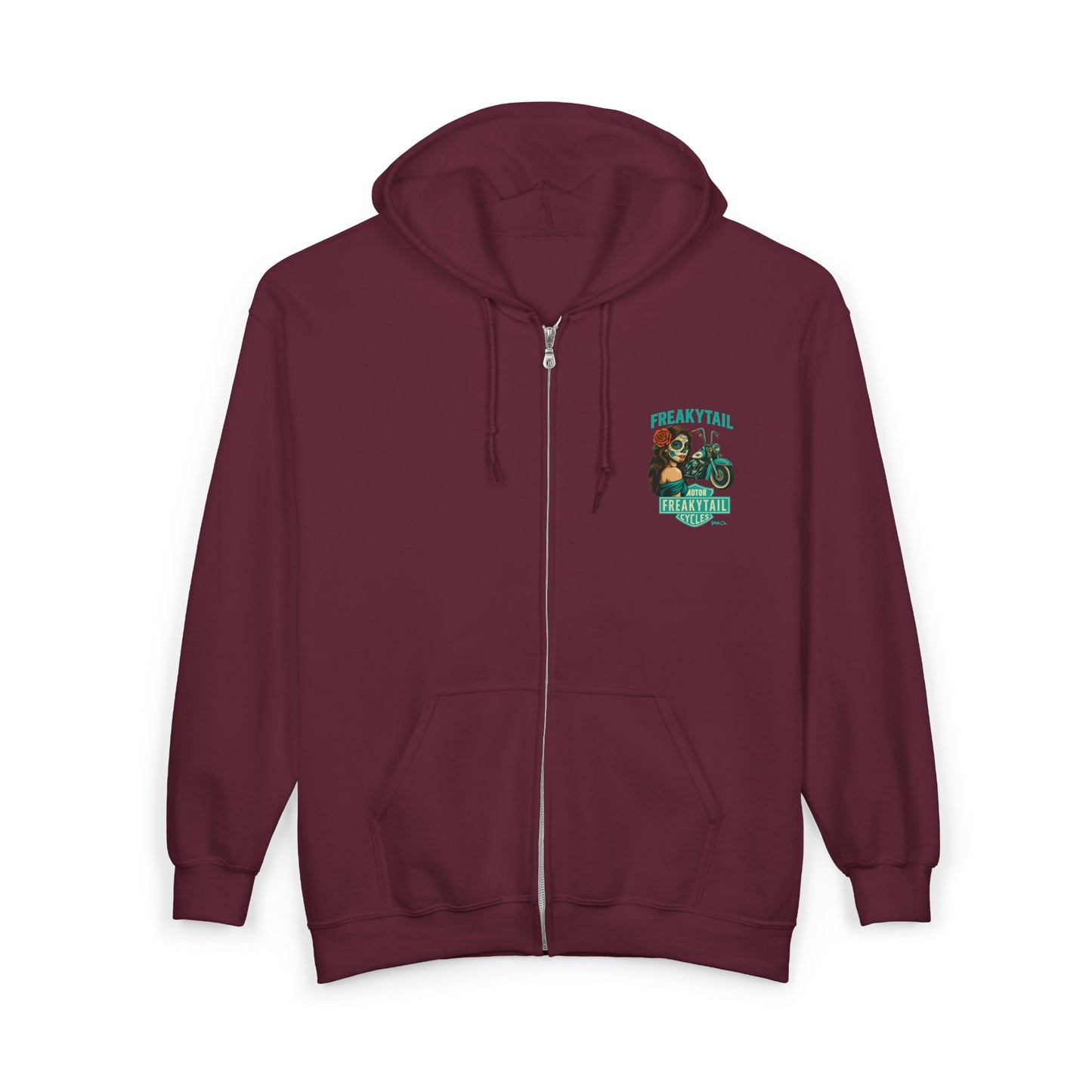 YNA x FREAKYTAIL Dias De Los Muertos  Full Zip Up Hoodie