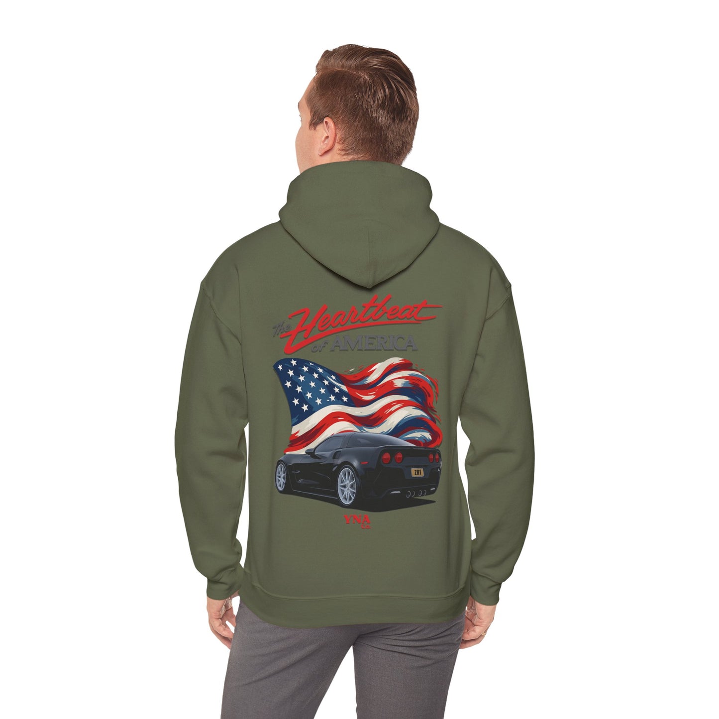 The Heartbeat of America Hoodie III