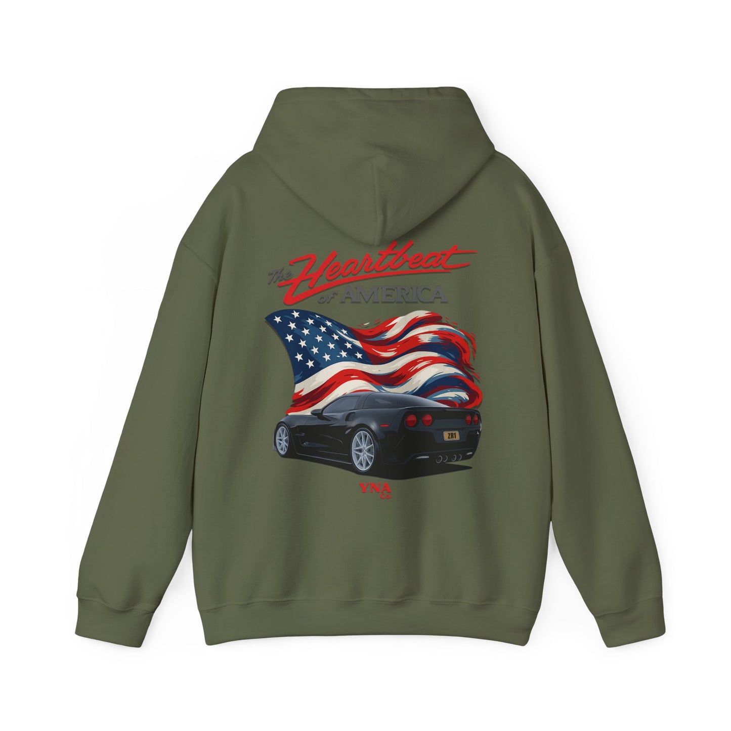 The Heartbeat of America Hoodie III