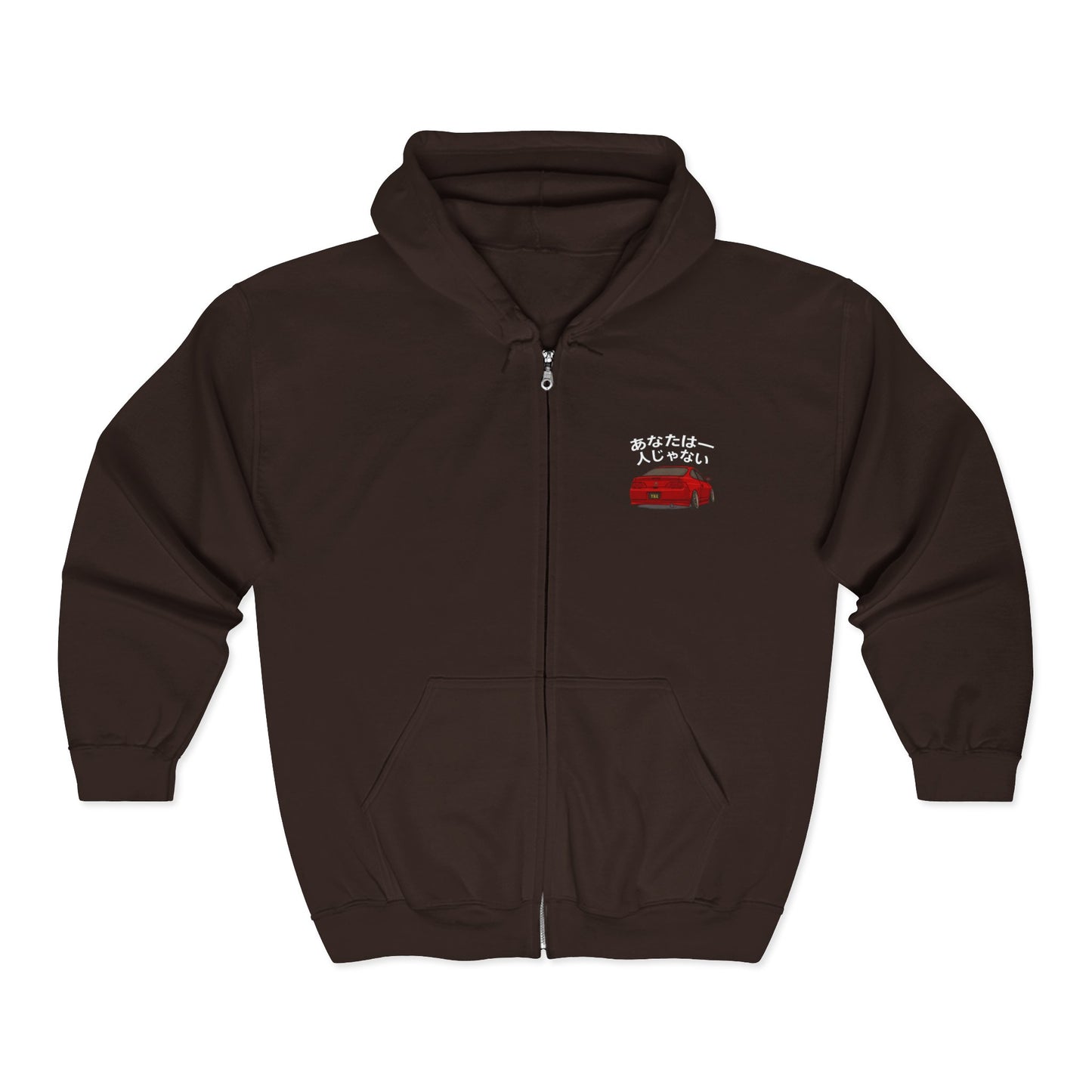 JDM Full Zip Up Hoodie