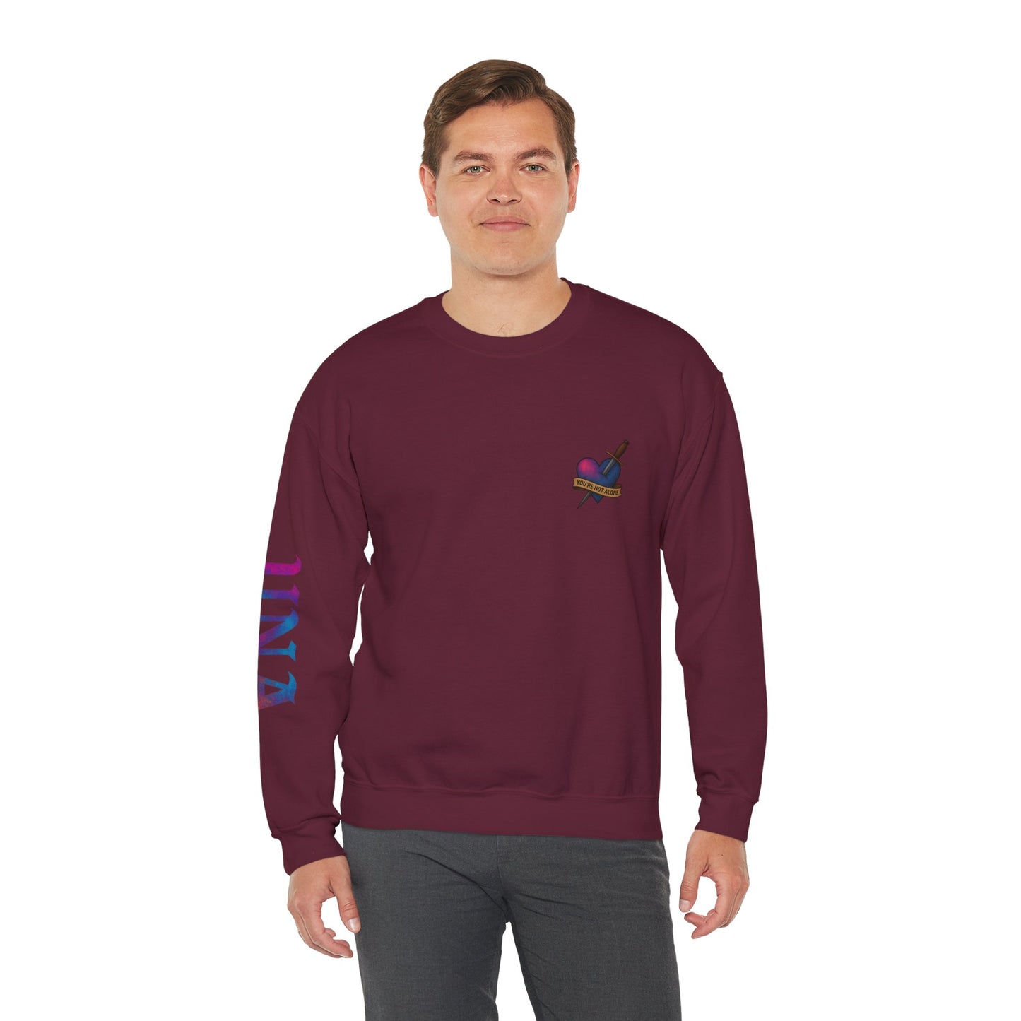 The Bi-Polar EP 10th Year Anniversary Crewneck Sweatshirt - You're Not Alone Collection